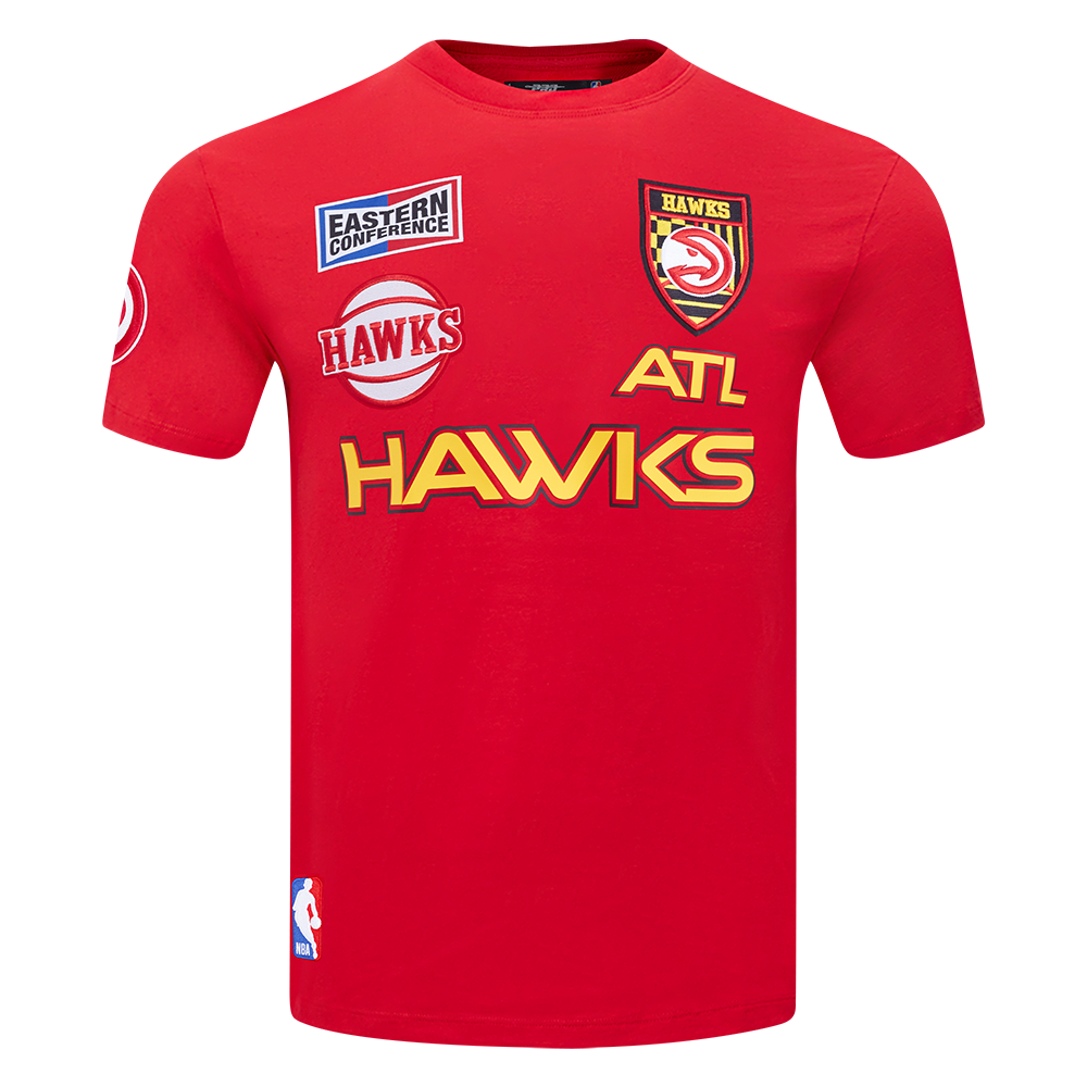 Pro Standard Atlanta Hawks Moto Sprint XIV Tee-Red - RED Thumbnail View 1