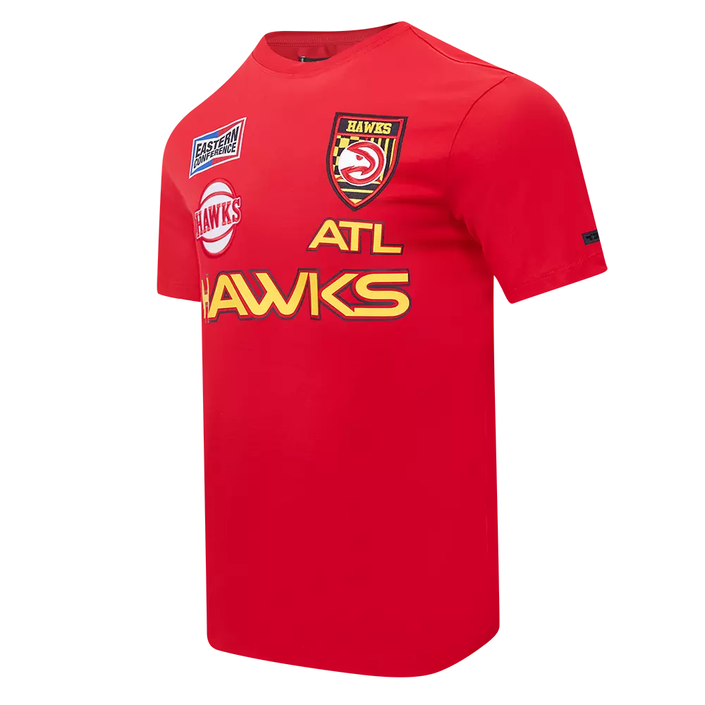 Pro Standard Atlanta Hawks Moto Sprint XIV Tee-Red - RED