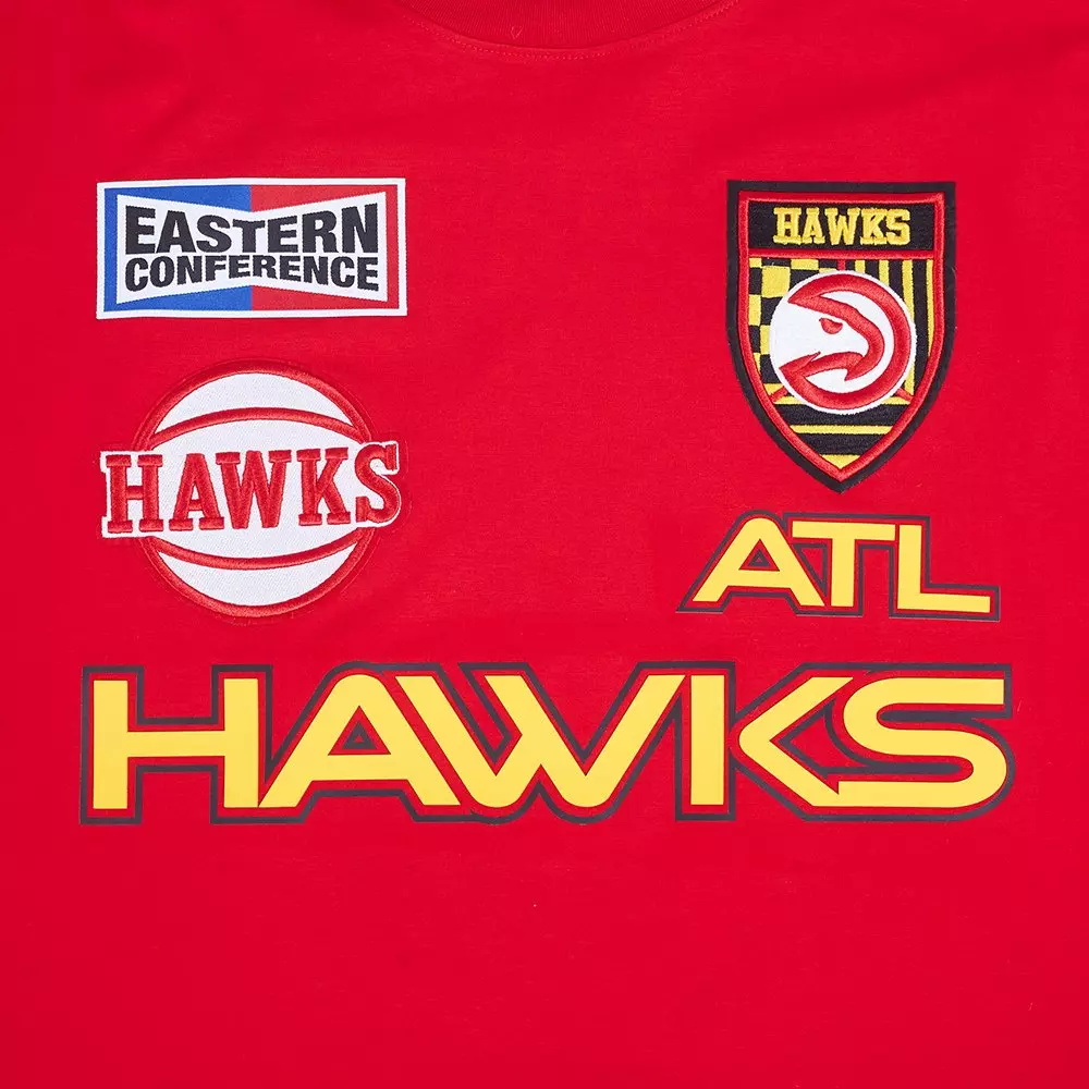 Pro Standard Atlanta Hawks Moto Sprint XIV Tee-Red - RED