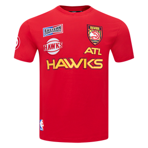 Pro Standard Atlanta Hawks Moto Sprint XIV Tee-Red