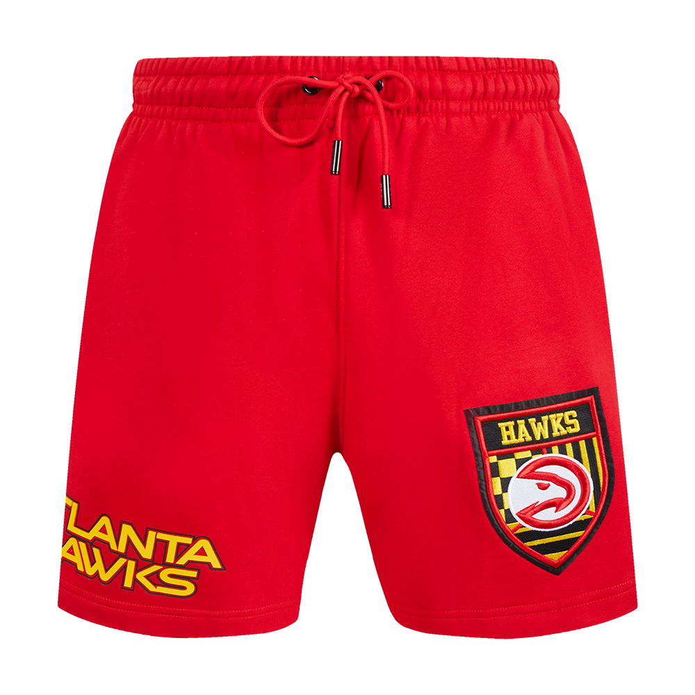 Pro Standard Atlanta Hawks Moto Sport XIV Shorts-Red - RED Thumbnail View 3