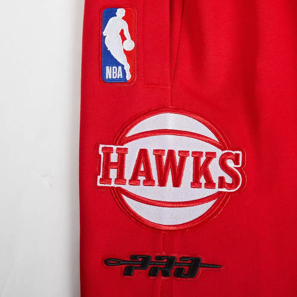 Pro Standard Atlanta Hawks Moto Sport XIV Shorts-Red - RED