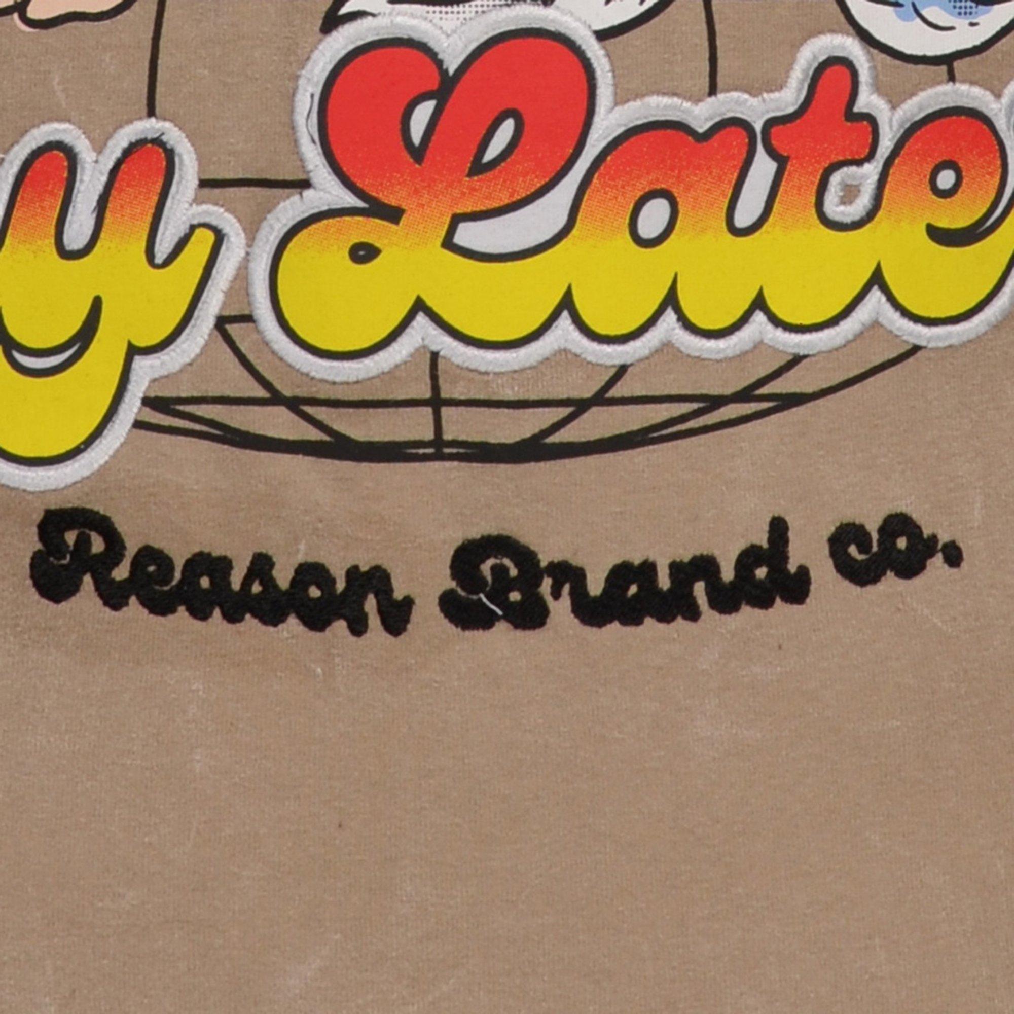 Reason Men's Laugh Now Cry Later Tee - Cream - CREAM Thumbnail View 4