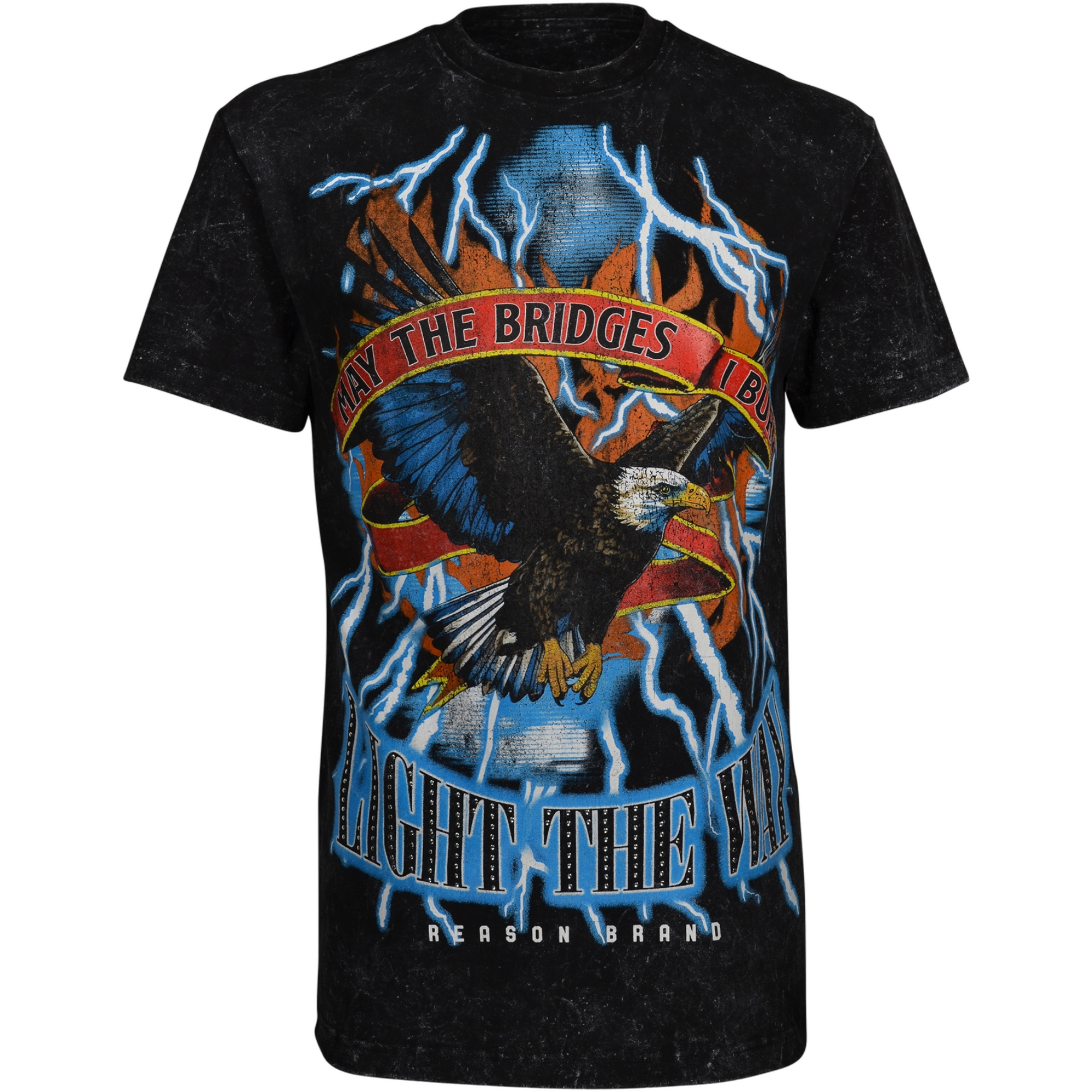 Reason Men's Light The Way Tee - Black - BLACK Thumbnail View 1