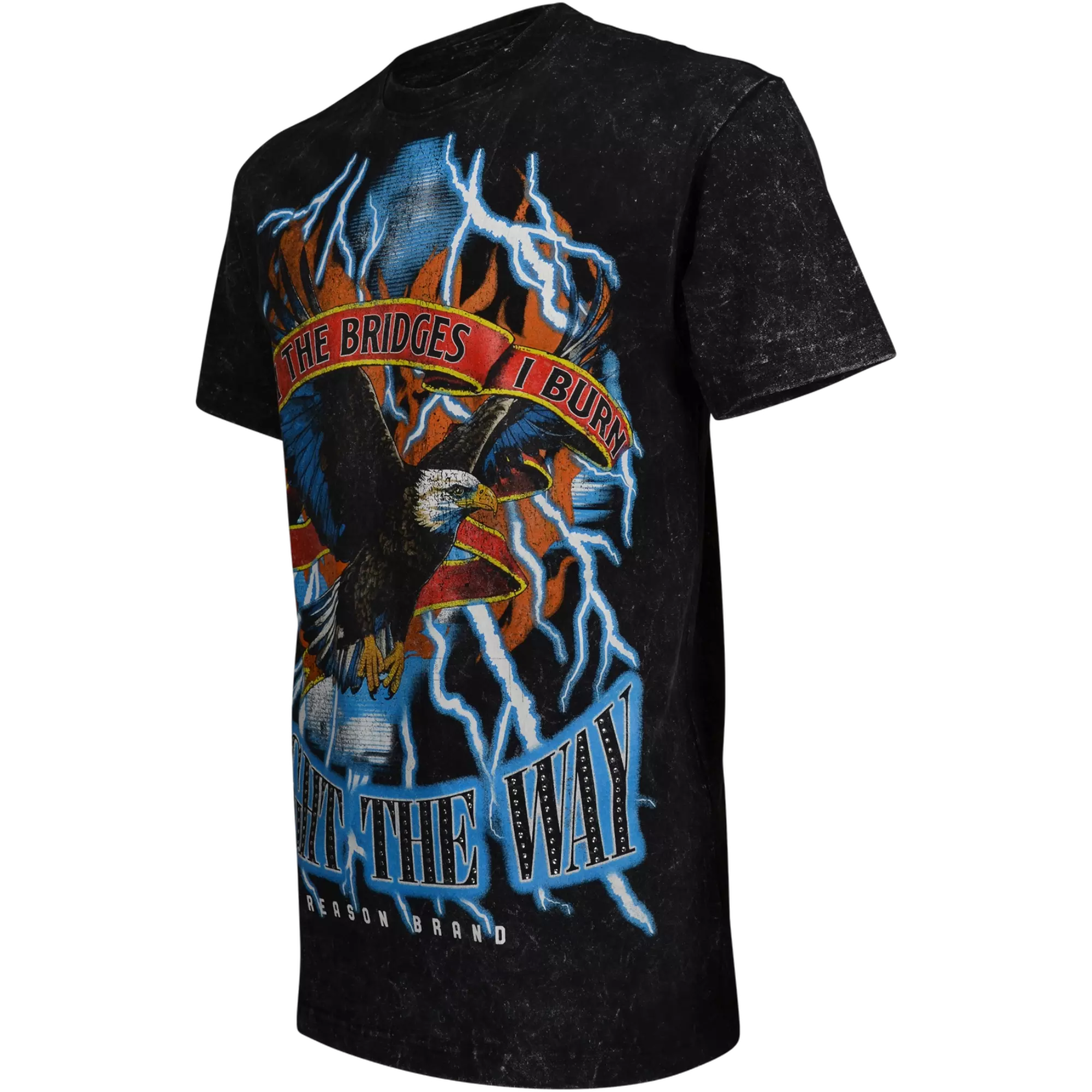 Reason Men's Light The Way Tee - Black - BLACK