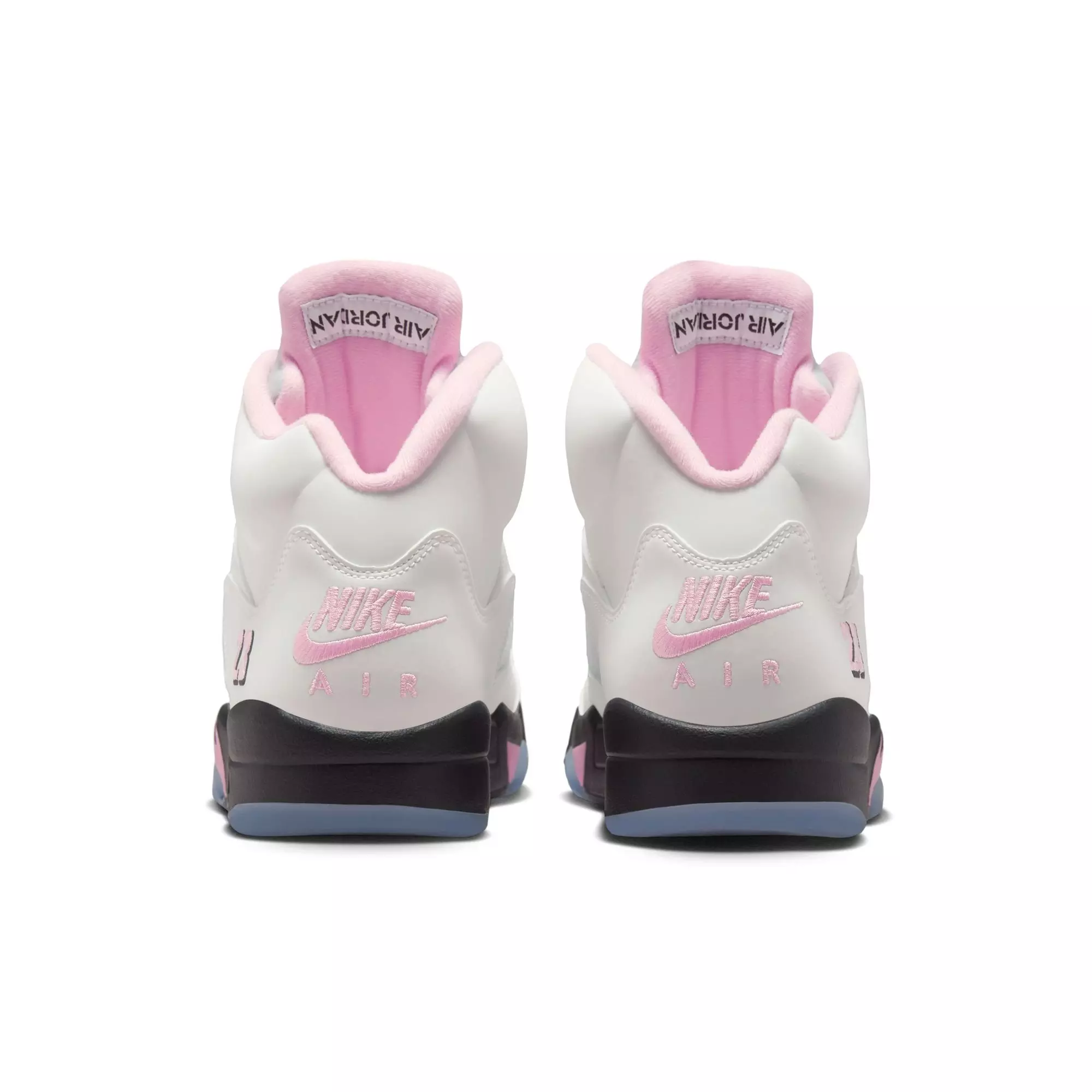 Jordan 5 Retro "Medium Soft Pink" Men's Shoe - WHITE/SOFT PINK/BLACK