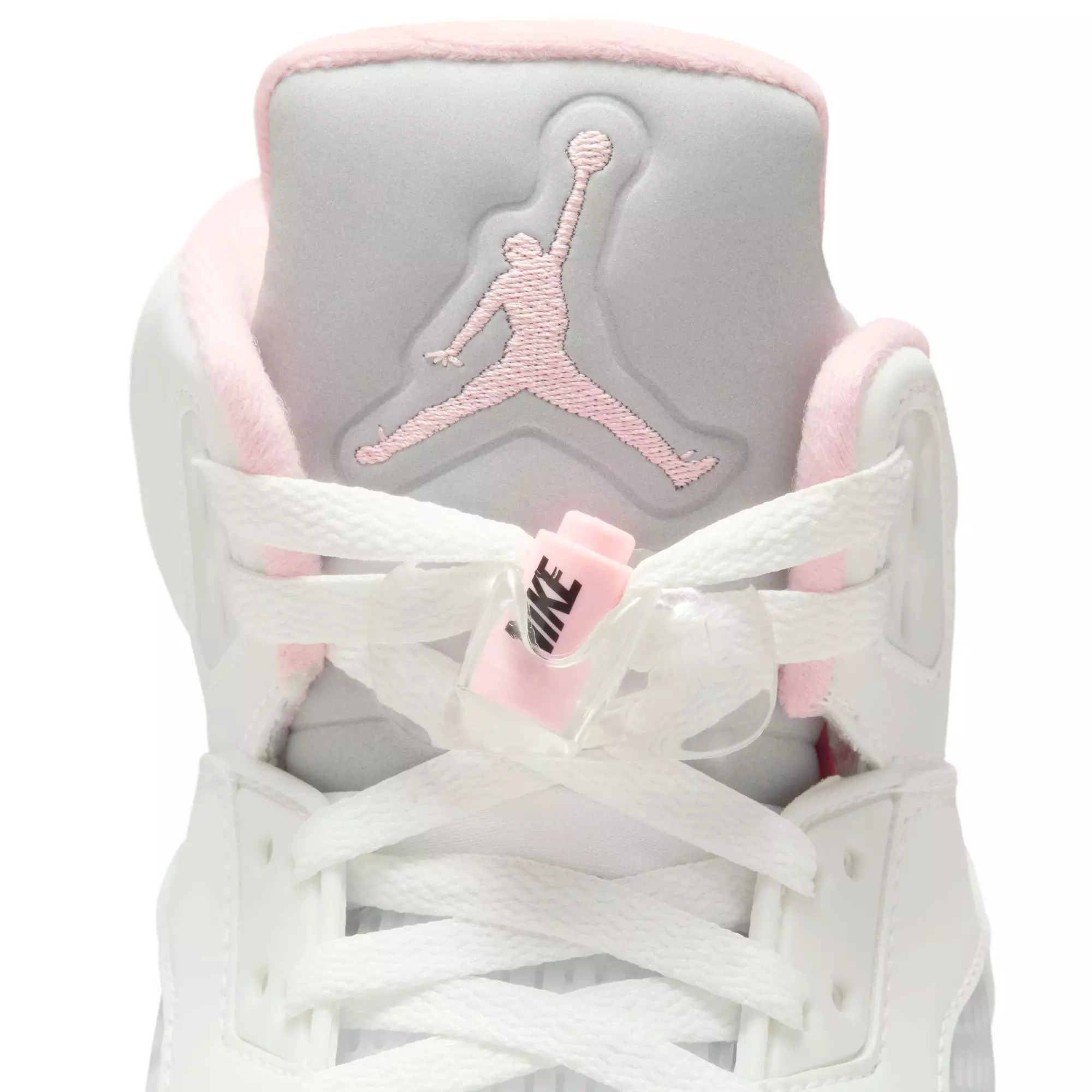 Jordan 5 Retro "Medium Soft Pink" Men's Shoe - WHITE/SOFT PINK/BLACK