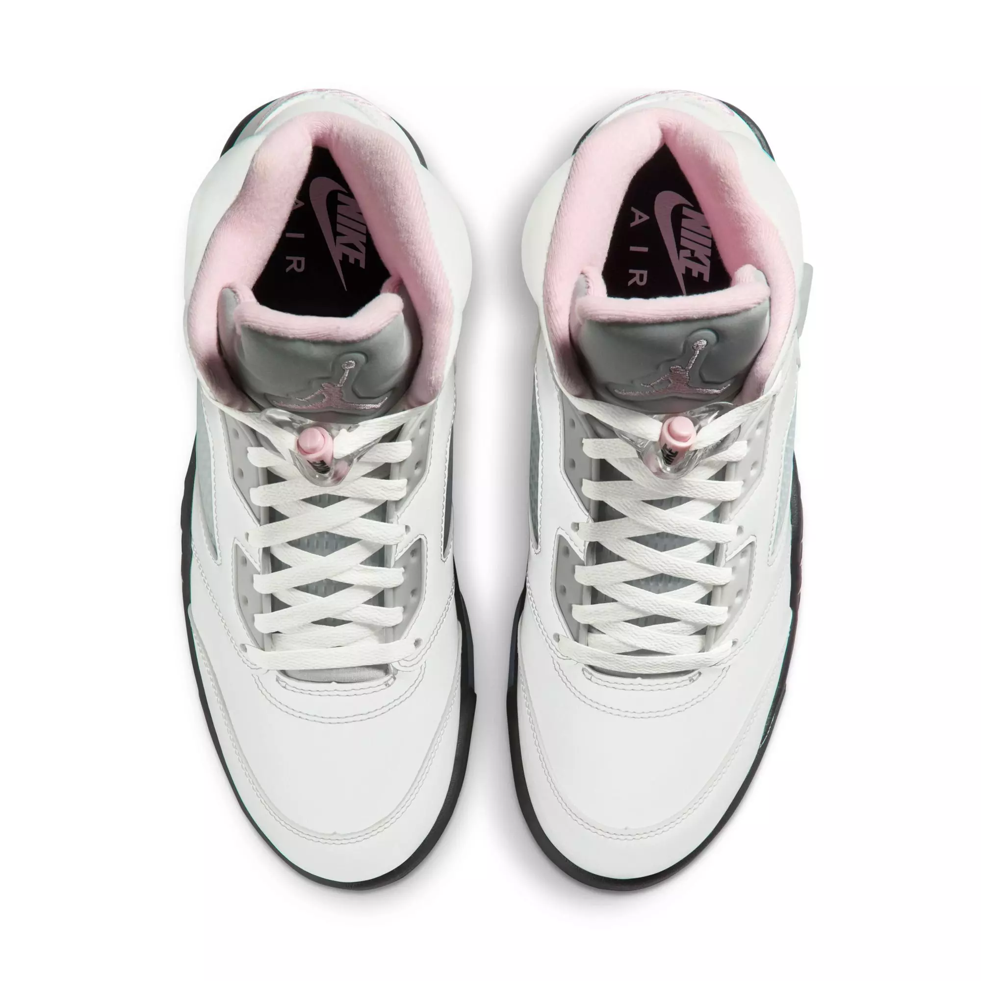 Jordan 5 Retro "Medium Soft Pink" Men's Shoe - WHITE/SOFT PINK/BLACK