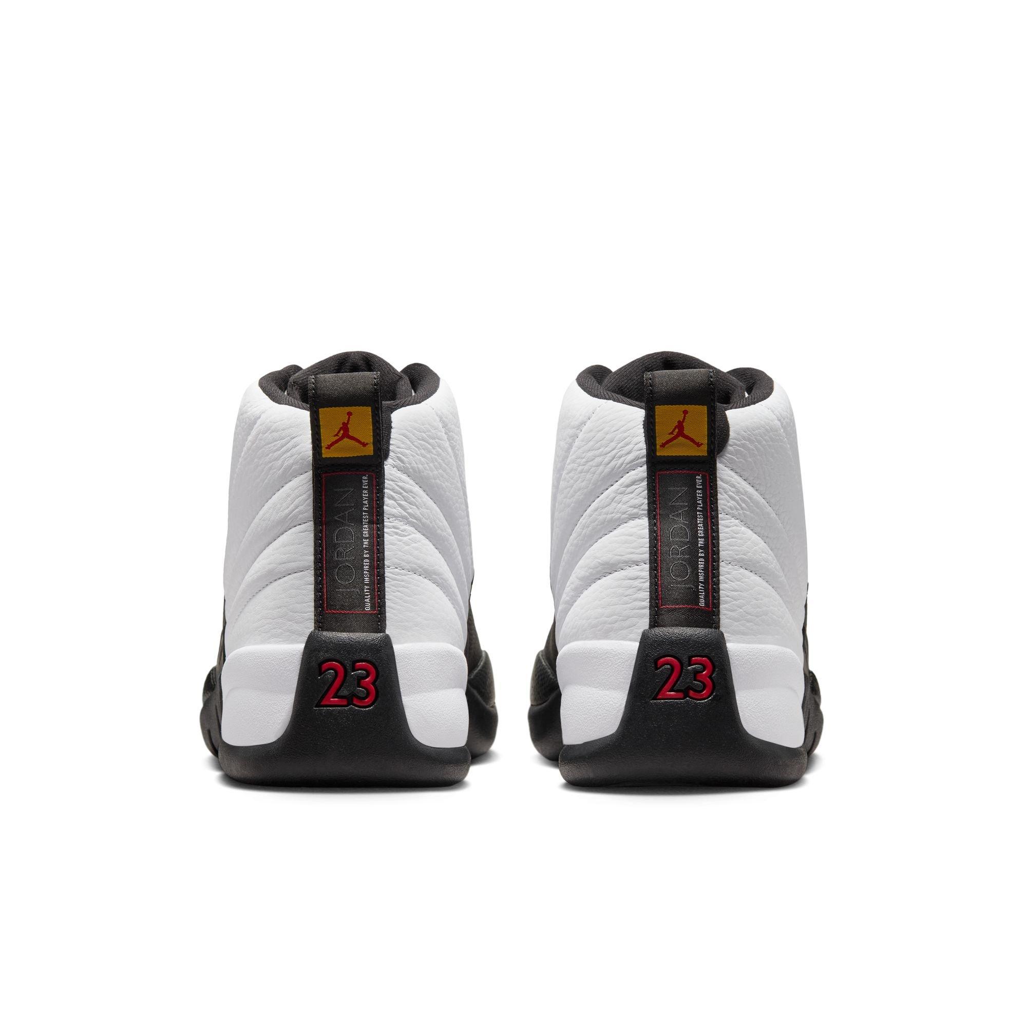 Jordan 12 Retro "Taxi" Men's Shoe - WHITE/BLACK/TAXI Thumbnail View 8