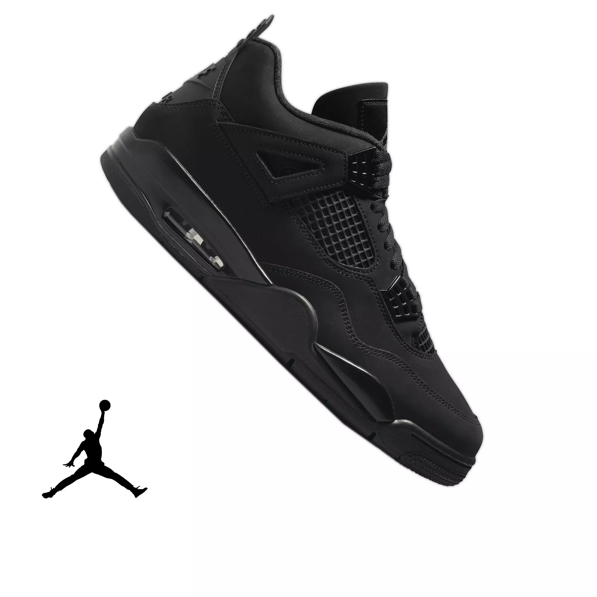 Jordan 4 Retro "Black Cat" Men's Shoe - BLACK