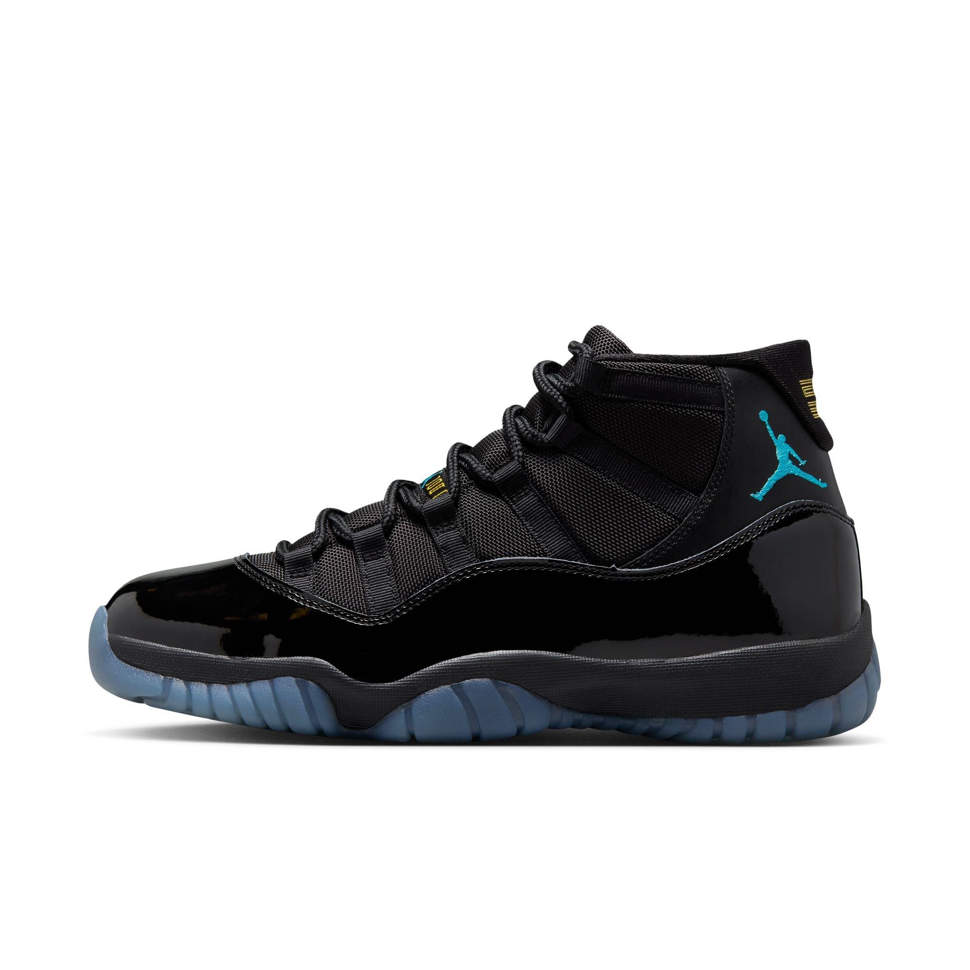 Jordan 11 Retro "Gamma" Men's Shoe - GAMMA BLUE/BLACK/VARSITY MAIZE Thumbnail View 8