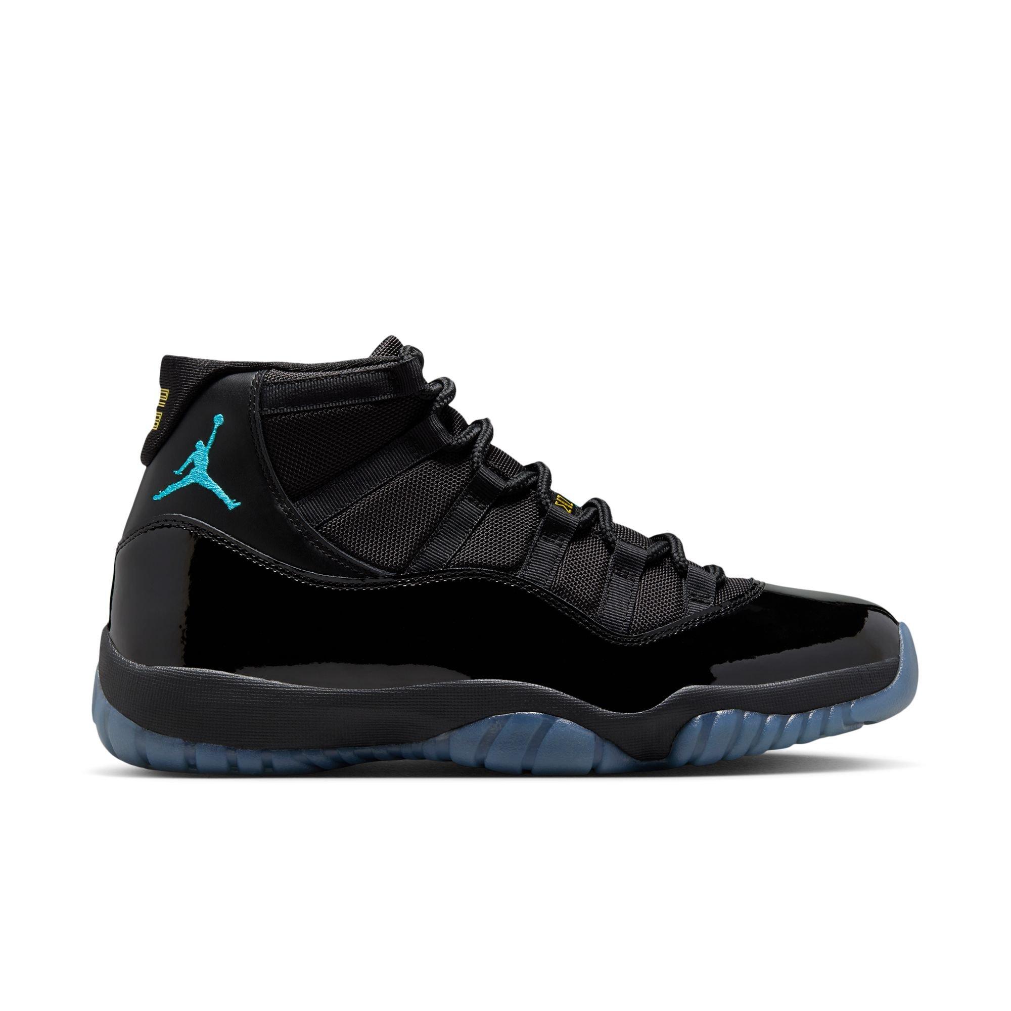 Jordan 11 Retro "Gamma" Men's Shoe - GAMMA BLUE/BLACK/VARSITY MAIZE Thumbnail View 2