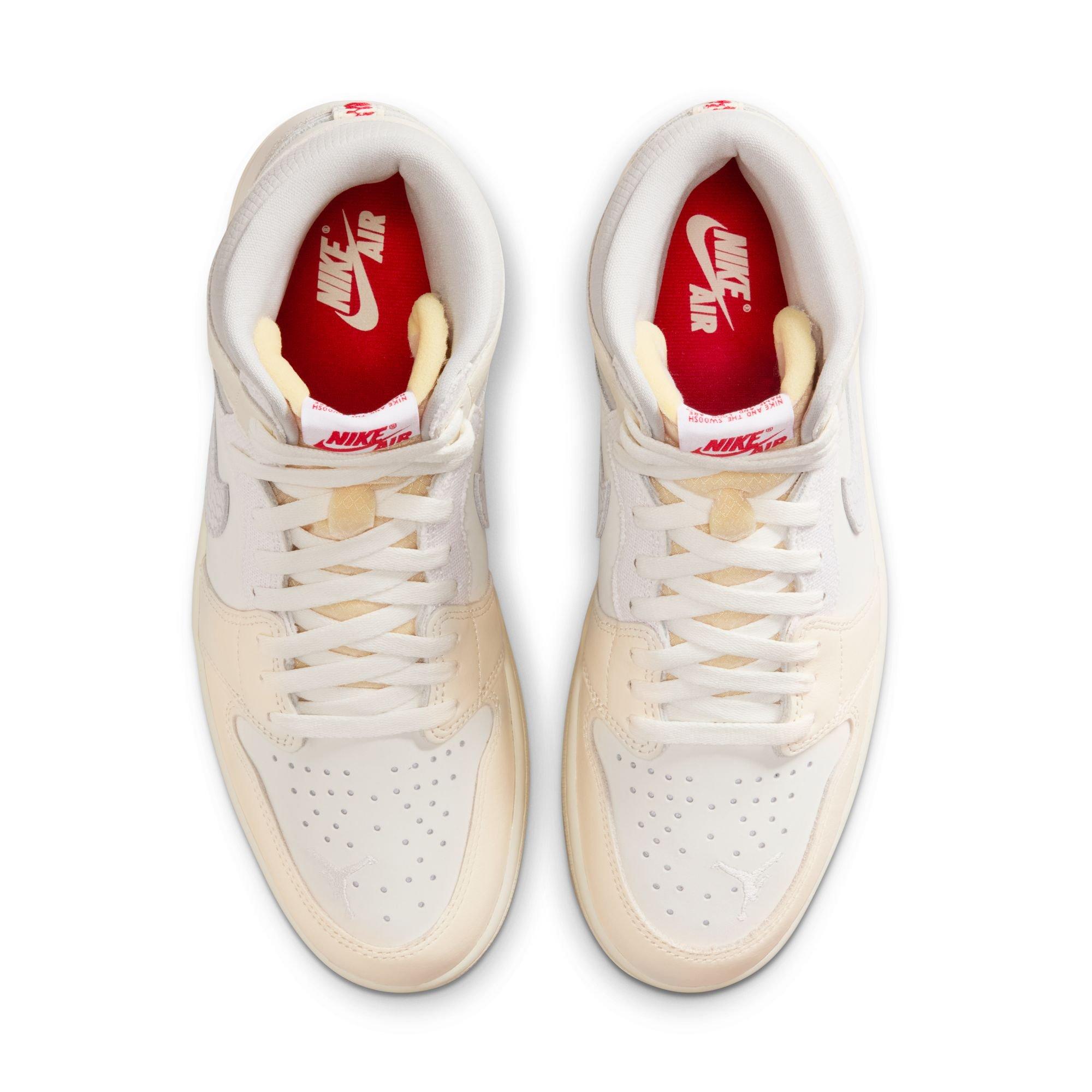 Jordan 1 Retro High OG "Elephant Swoosh" Men's Shoe - SAIL/UNIVERSITY RED/PALE IVORY Thumbnail View 6
