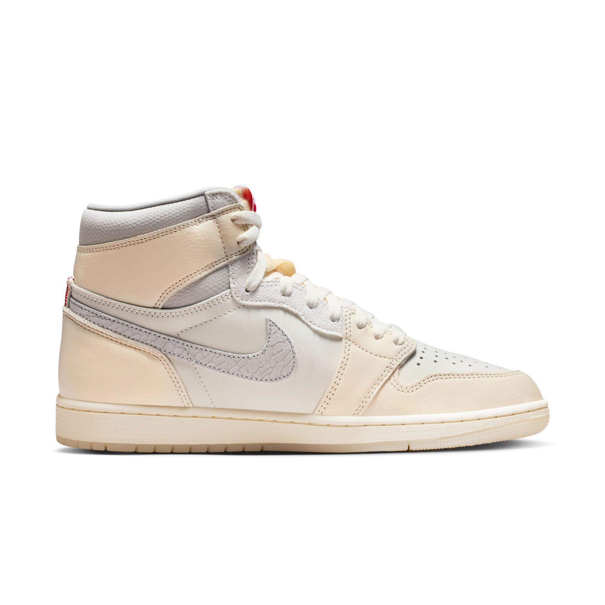 Jordan 1 Retro High OG "Elephant Swoosh" Men's Shoe - SAIL/UNIVERSITY RED/PALE IVORY Thumbnail View 2