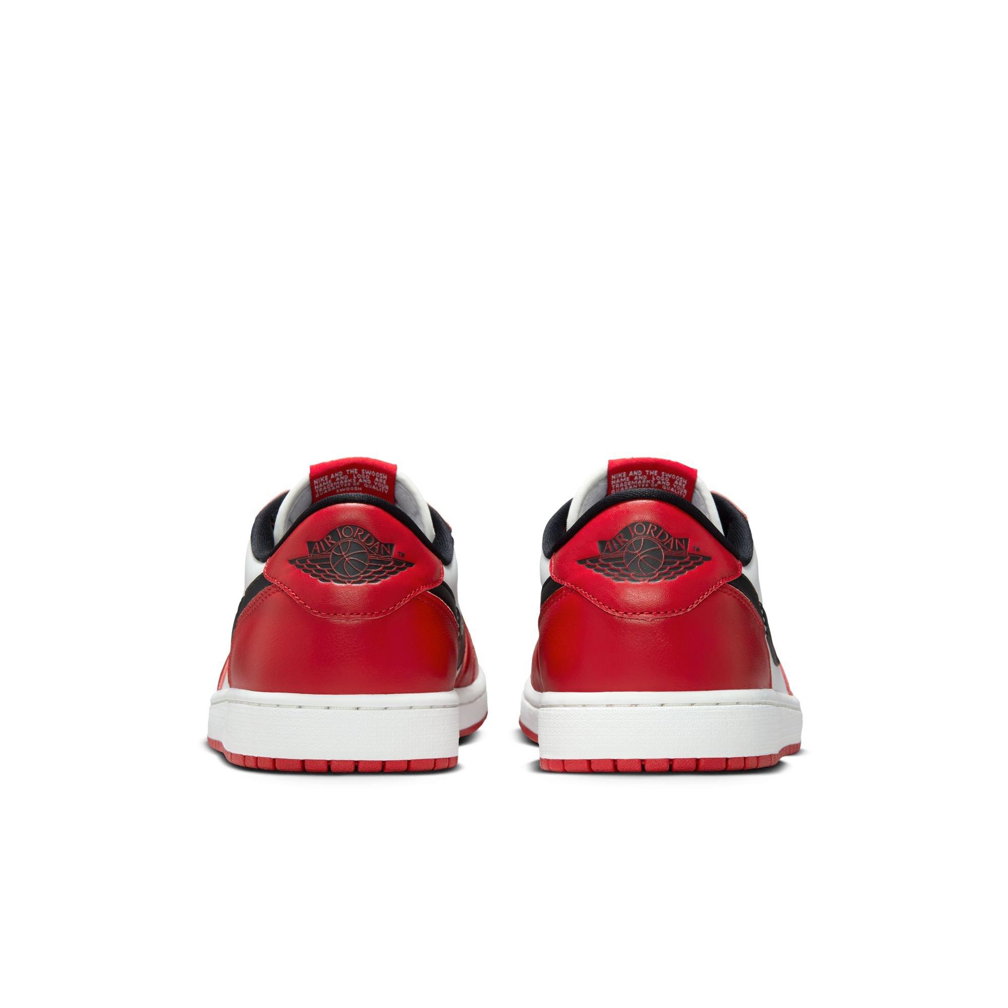 Jordan 1 Retro Low "Chicago" Men's Shoe - VARSITY RED/BLACK/SUMMIT WHITE Thumbnail View 10