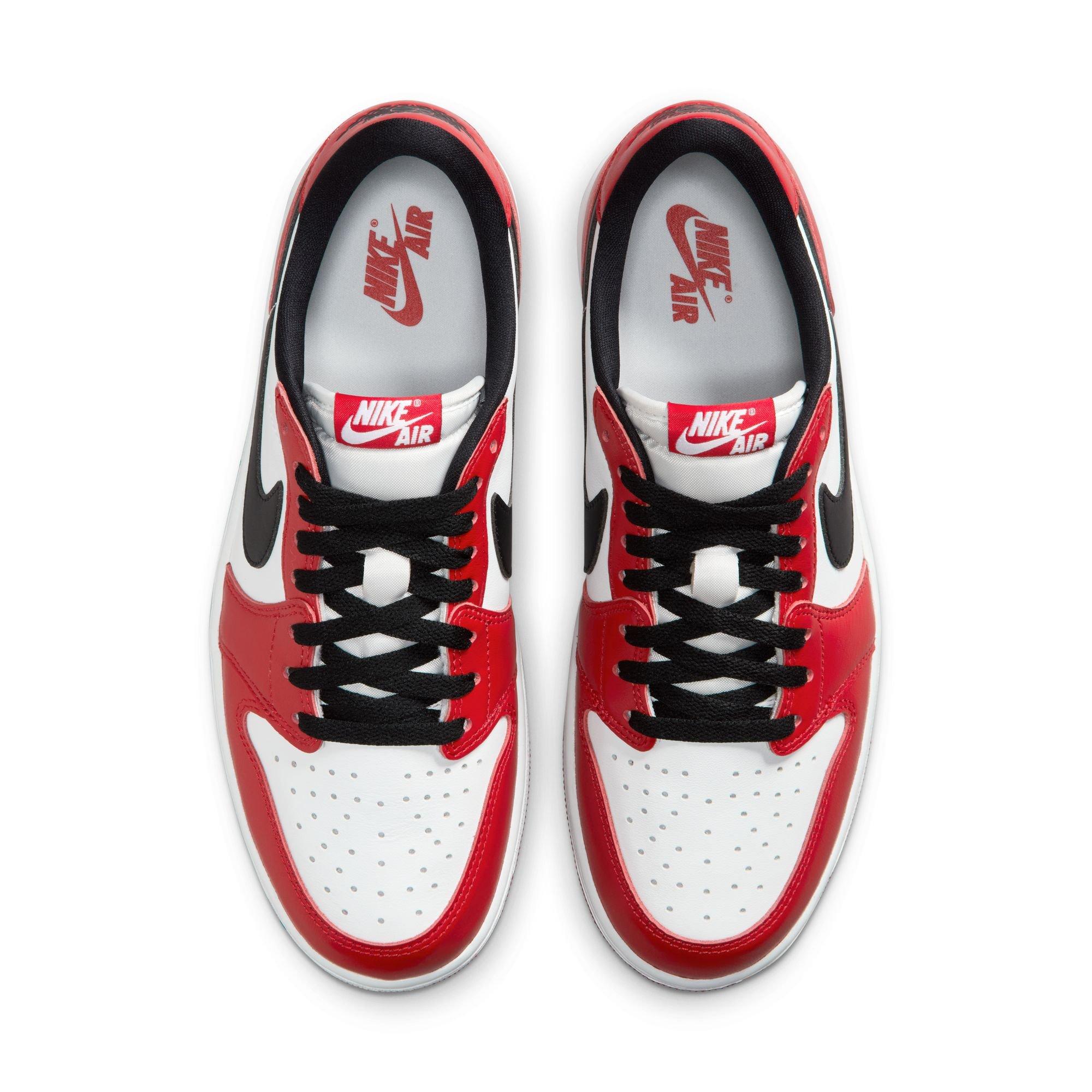 Jordan 1 Retro Low "Chicago" Men's Shoe - VARSITY RED/BLACK/SUMMIT WHITE Thumbnail View 11