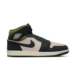 Jordan 1 Mid SE "Lt Orewood Brn/Off Noir/Medium Olive" Men's Shoe