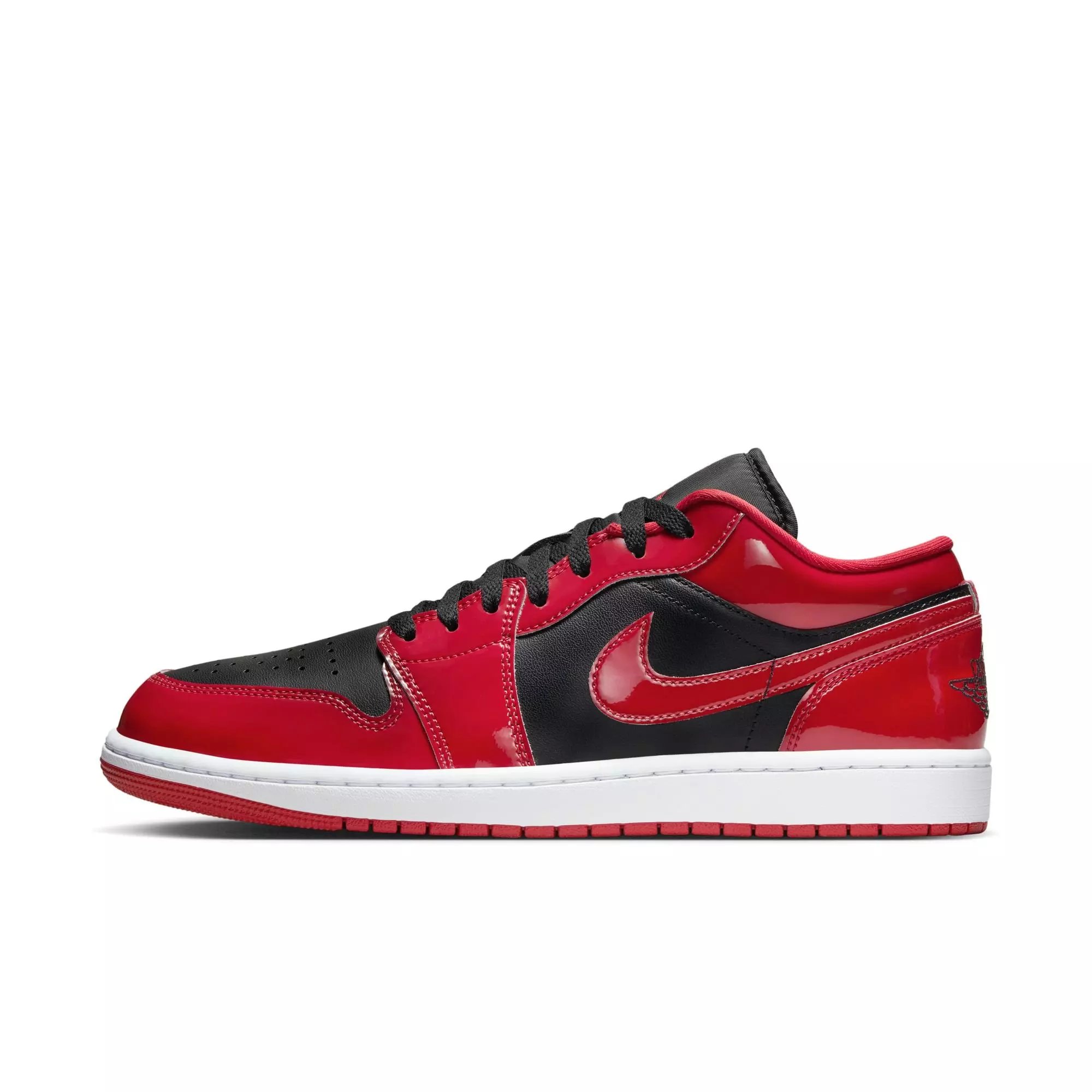 Jordan 1 Low SE "Black/Varsity Red/White" Men's Shoe - BLACK/RED/WHITE