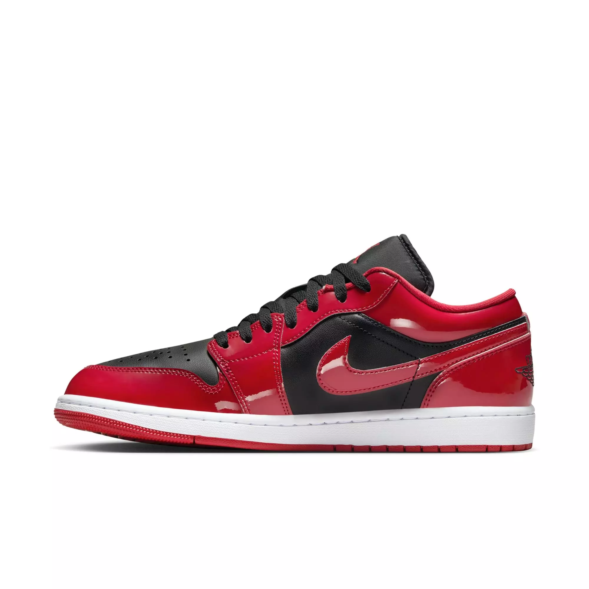 Jordan 1 Low SE "Black/Varsity Red/White" Men's Shoe - BLACK/RED/WHITE