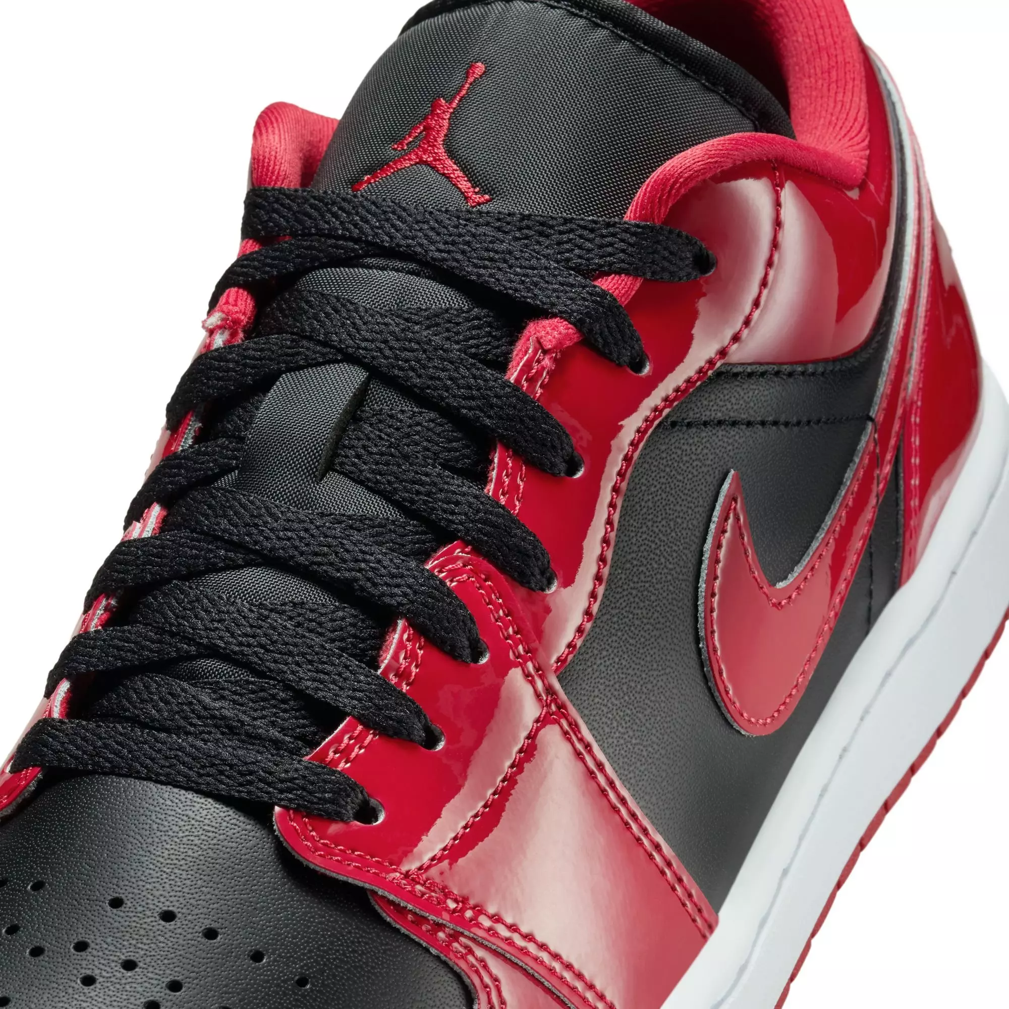 Jordan 1 Low SE "Black/Varsity Red/White" Men's Shoe - BLACK/RED/WHITE
