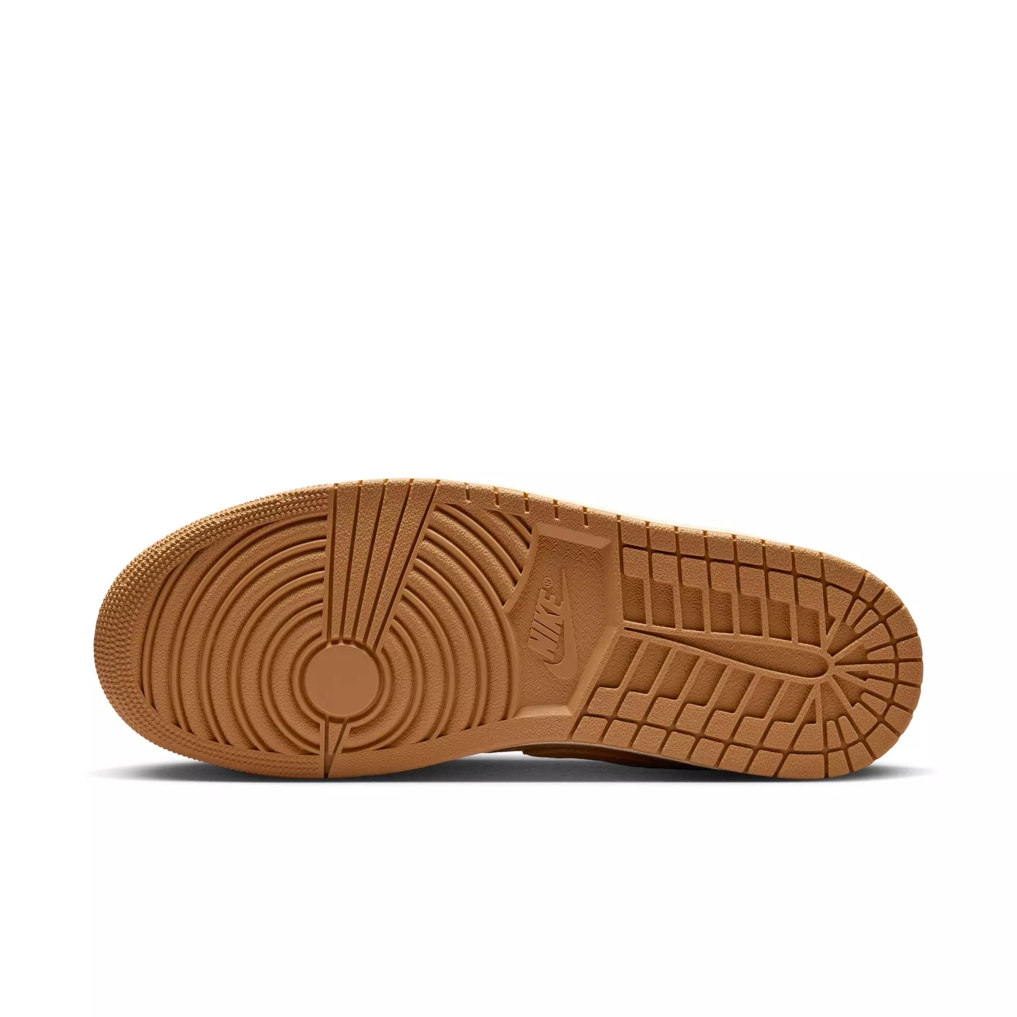 Jordan 1 Low SE "Flax/Varsity Red/White" Men's Shoe - KHAKI/RED