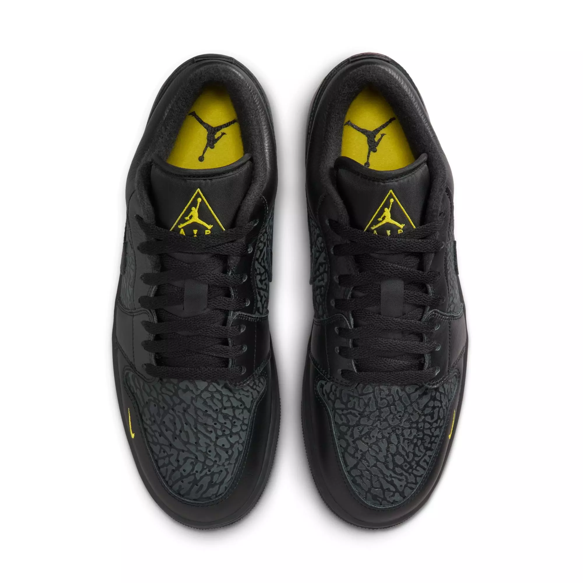Jordan 1 Low SE "Black/Tour Yellow/Anthracite" Men's Shoe - BLACK/YELLOW