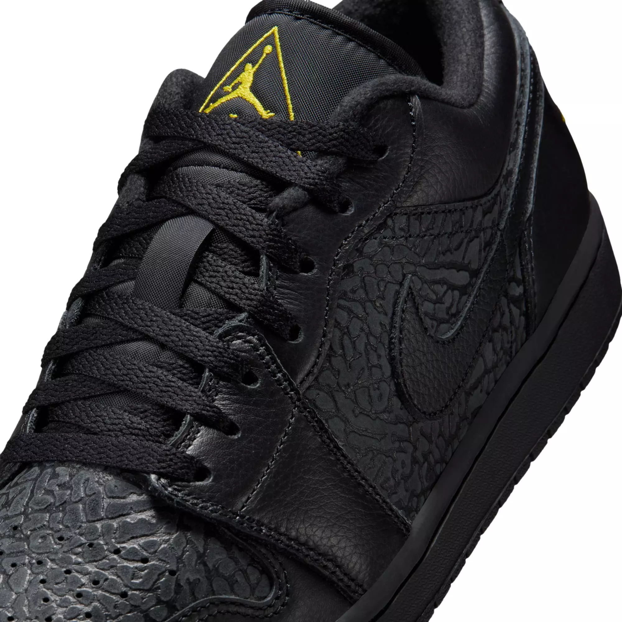Jordan 1 Low SE "Black/Tour Yellow/Anthracite" Men's Shoe - BLACK/YELLOW