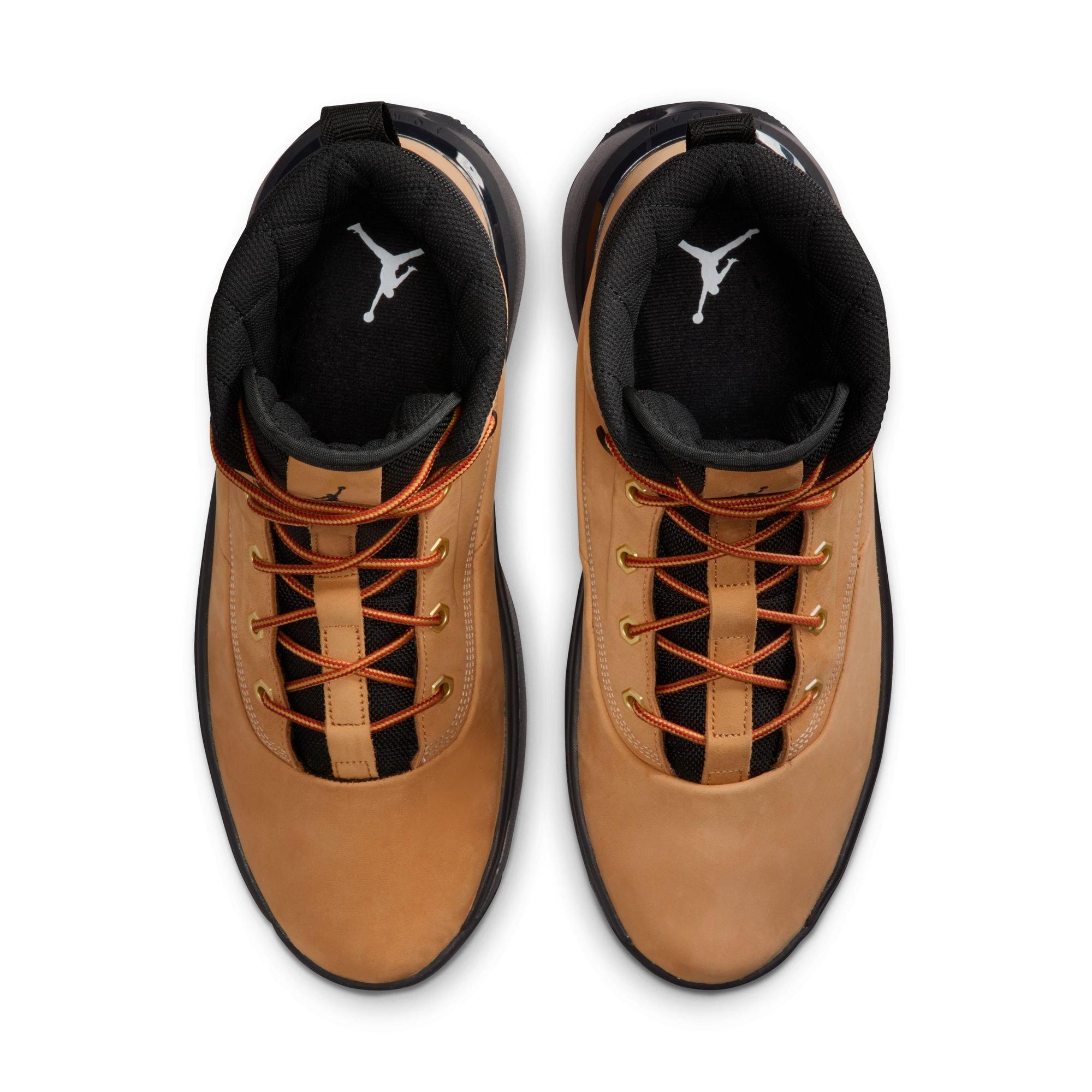 Jordan City "Flax/Black" Men's Boot - KHAKI/BLACK Thumbnail View 6