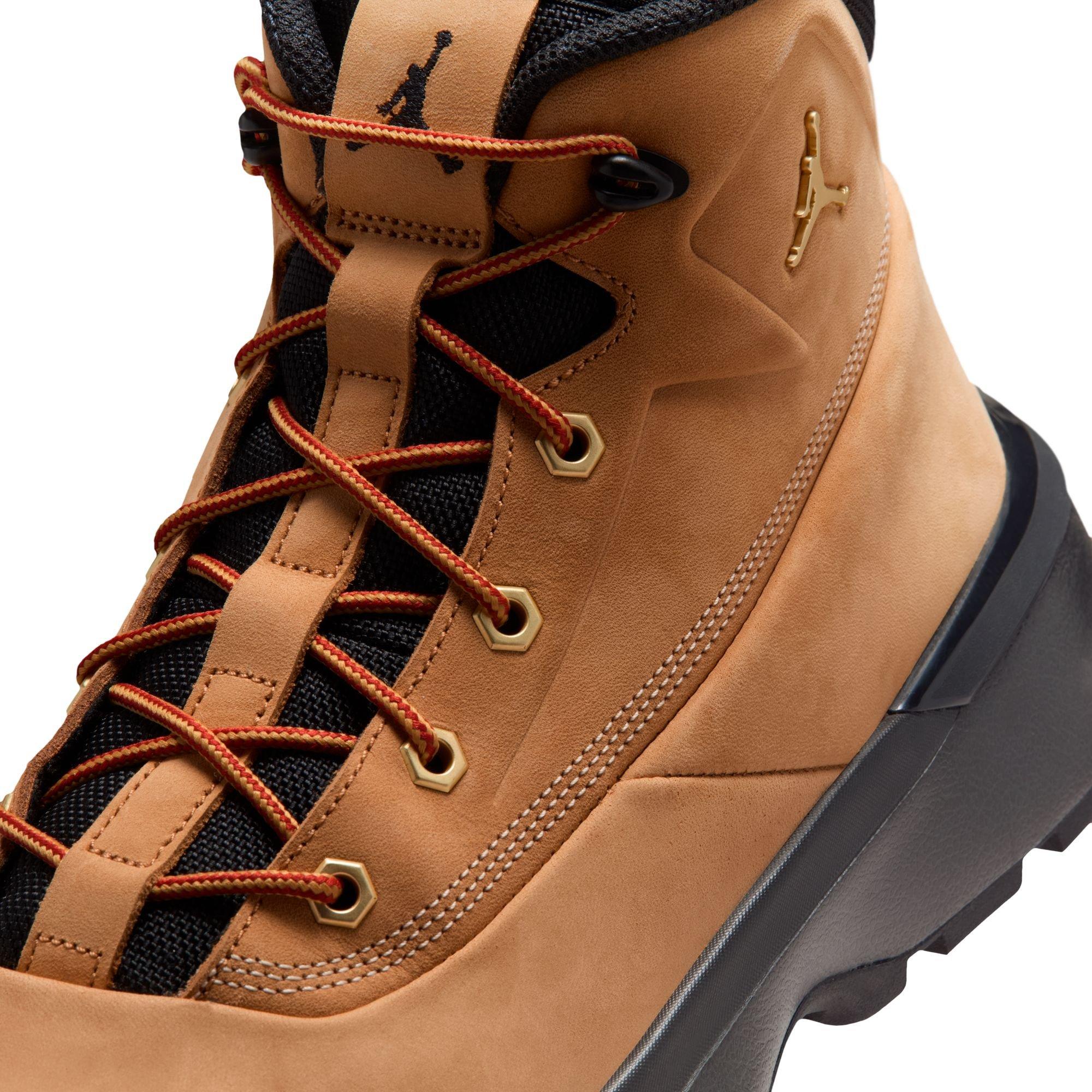 Jordan City "Flax/Black" Men's Boot - KHAKI/BLACK Thumbnail View 10