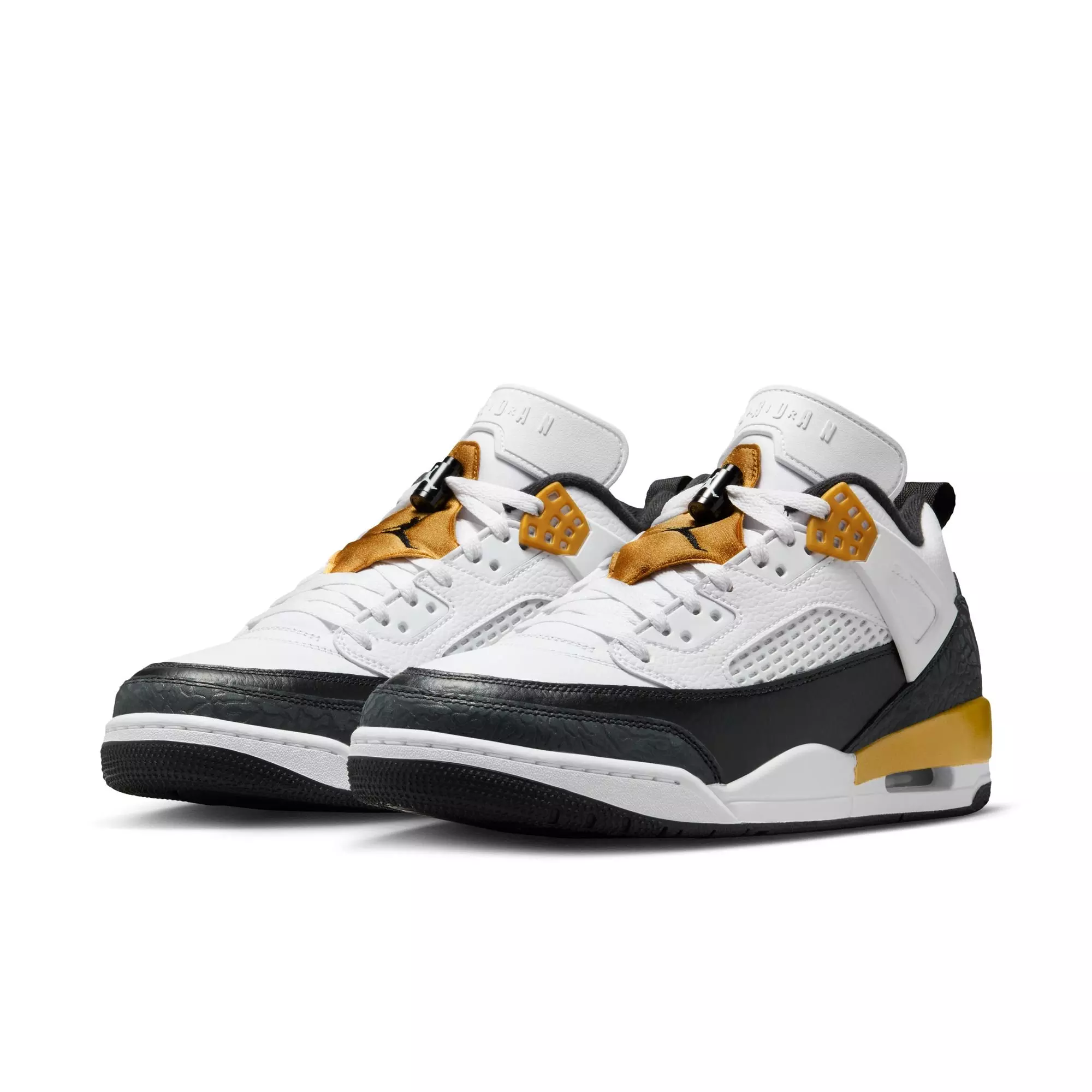 Jordan Spizike Low "White/Black/Metallic Gold" Men's Shoe - WHITE/BLACK/GOLD