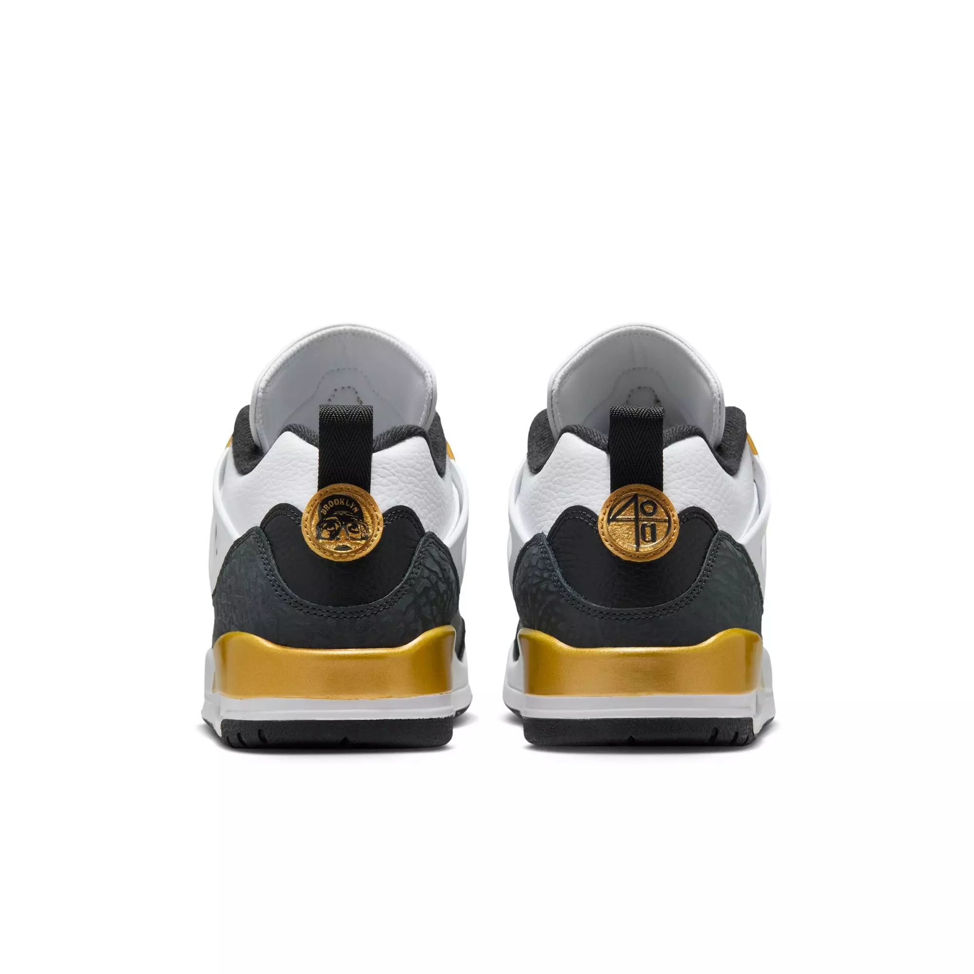 Jordan Spizike Low "White/Black/Metallic Gold" Men's Shoe - WHITE/BLACK/GOLD
