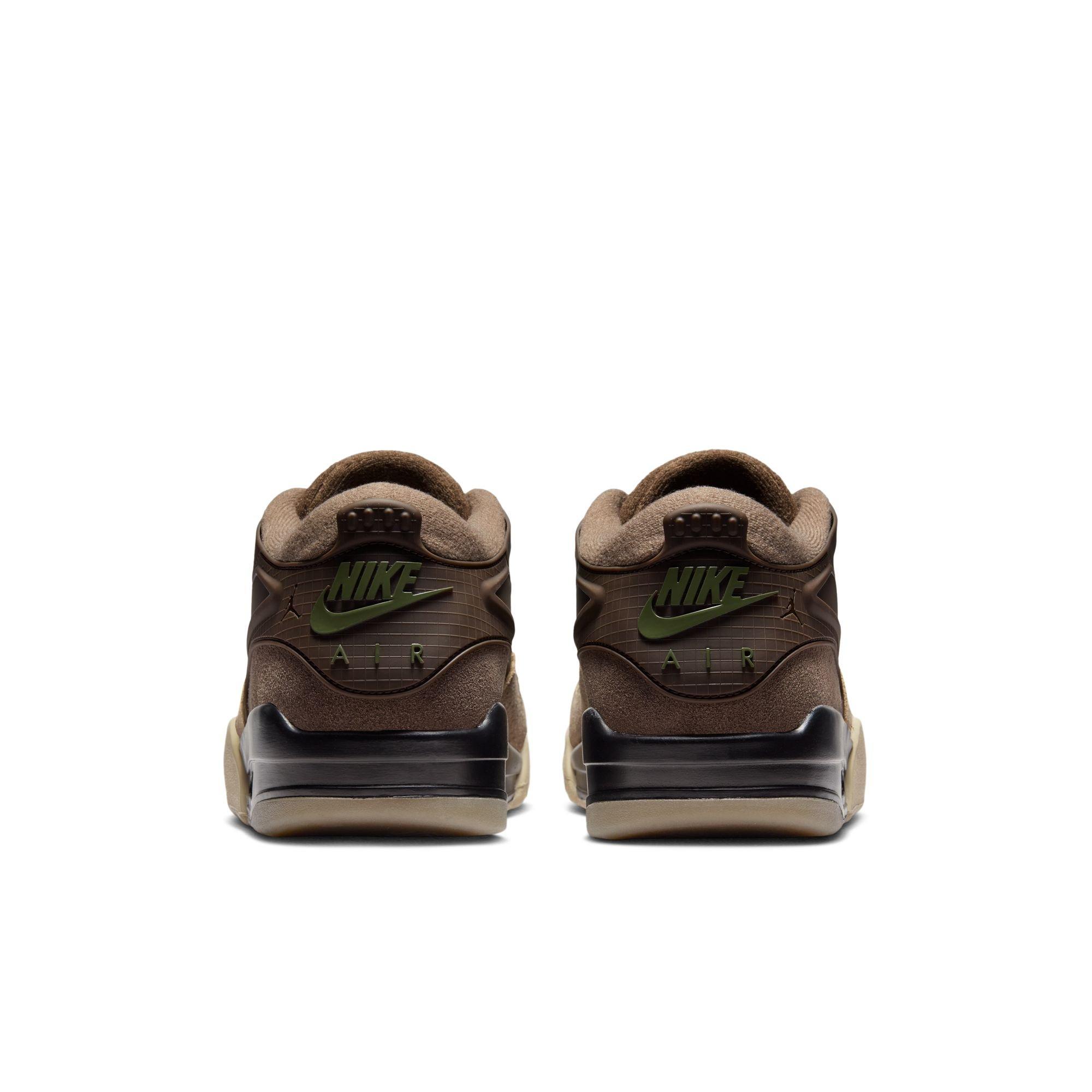 Jordan 4 RM "Ironstone/Medium Olive/Baroque Brown" Men's Shoe - OLIVE/KHAKI Thumbnail View 7