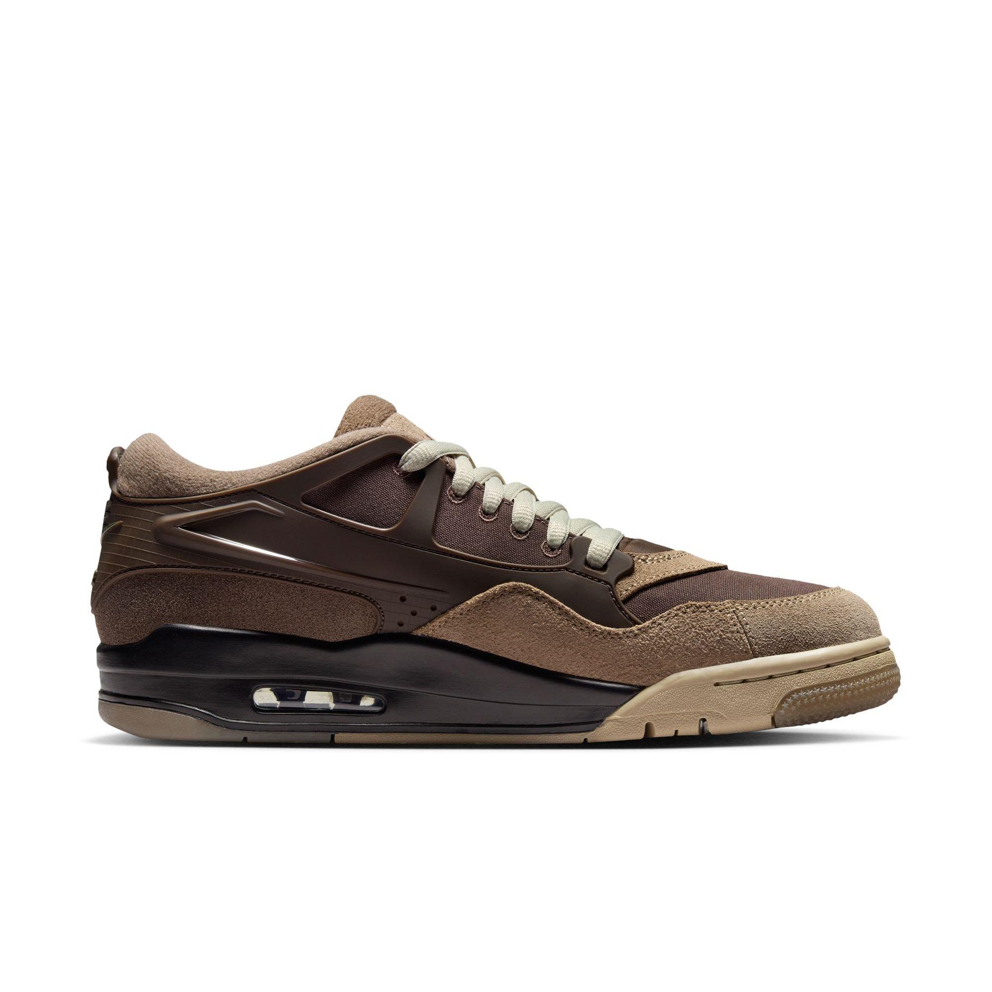 Jordan 4 RM "Ironstone/Medium Olive/Baroque Brown" Men's Shoe - OLIVE/KHAKI Thumbnail View 2