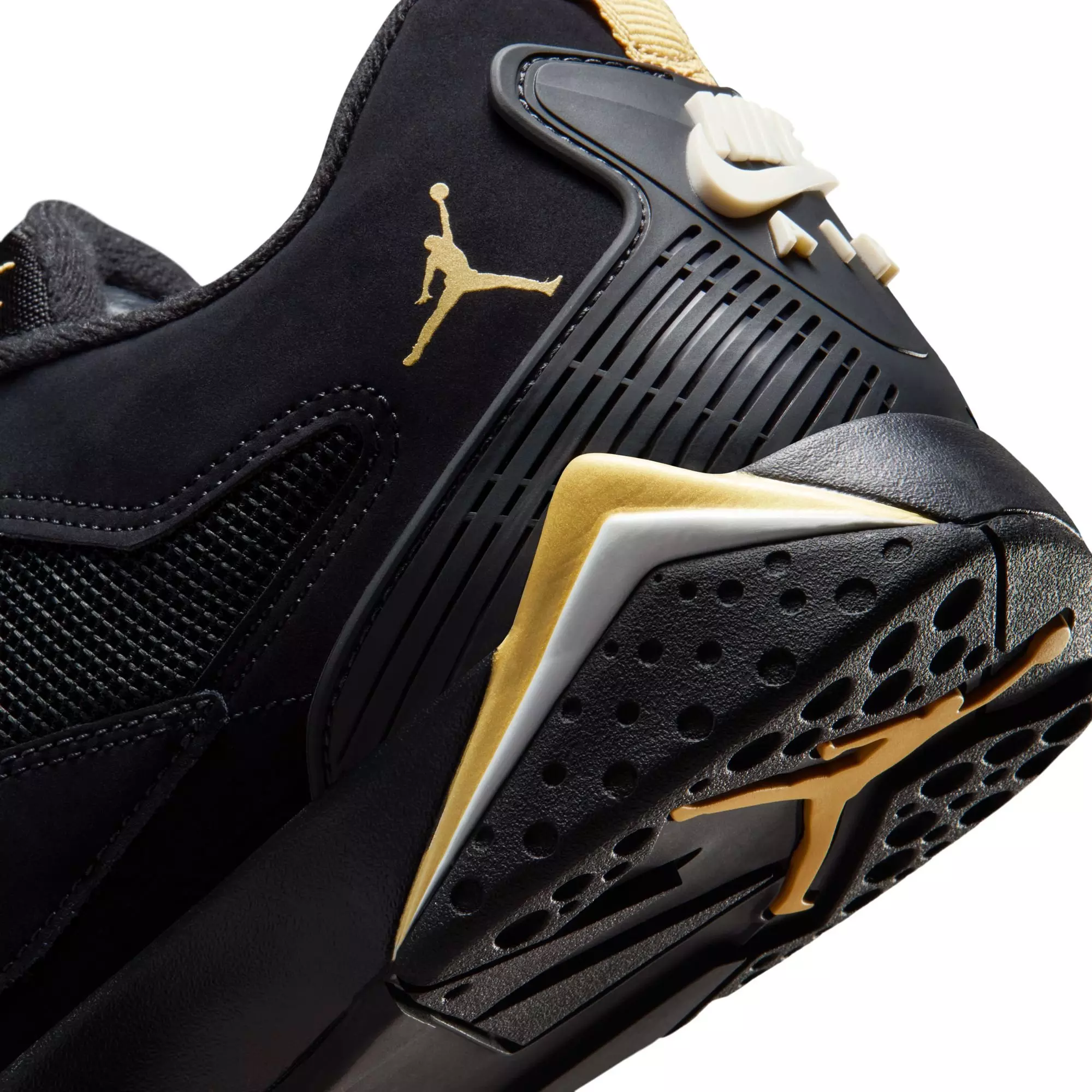 Jordan MVP 92 "Black/Metallic Gold/Sail" Men's Shoe - BLACK/GOLD