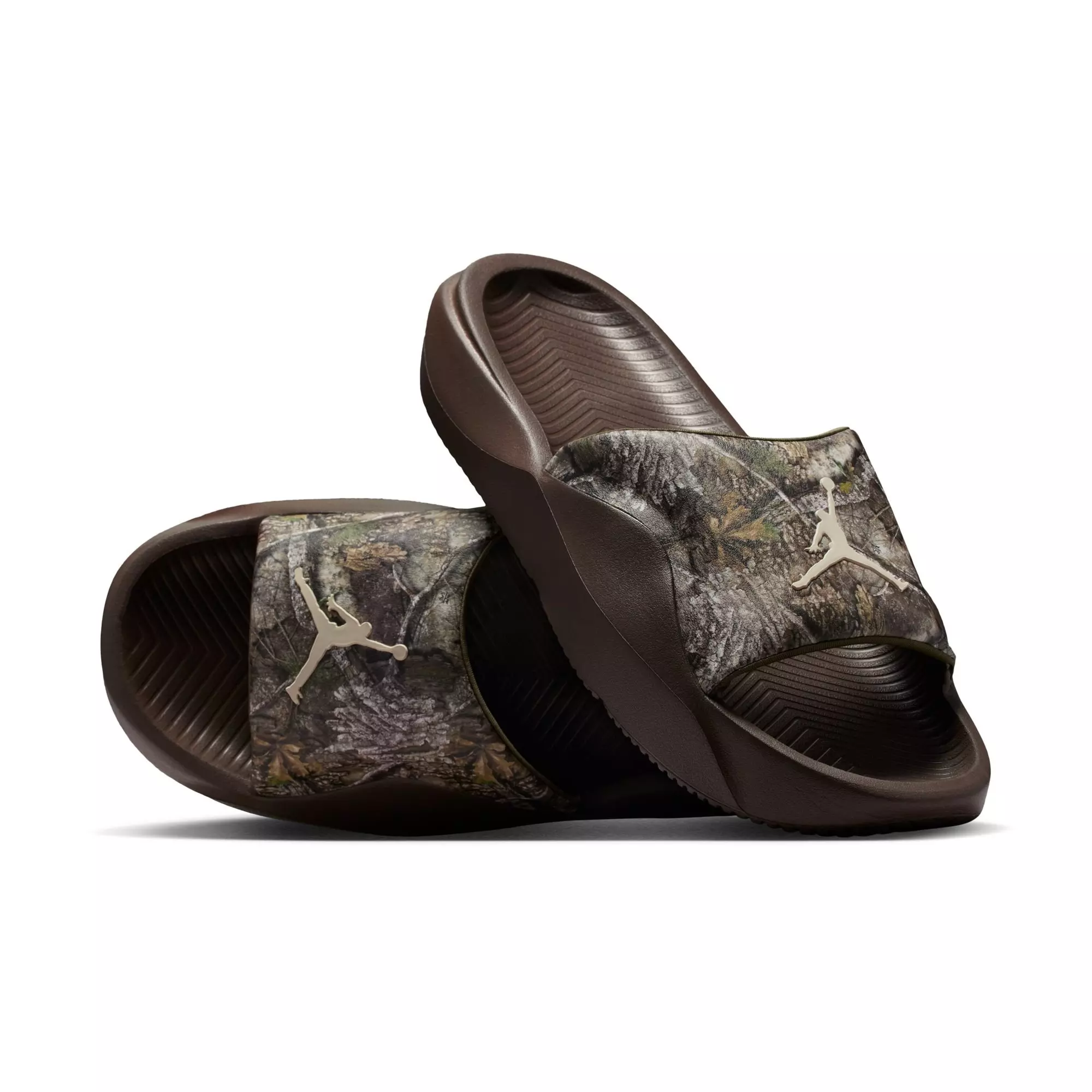 Jordan Franchise "Medium Olive/Lt Orewood Brn" Unisex Slide - OLIVE