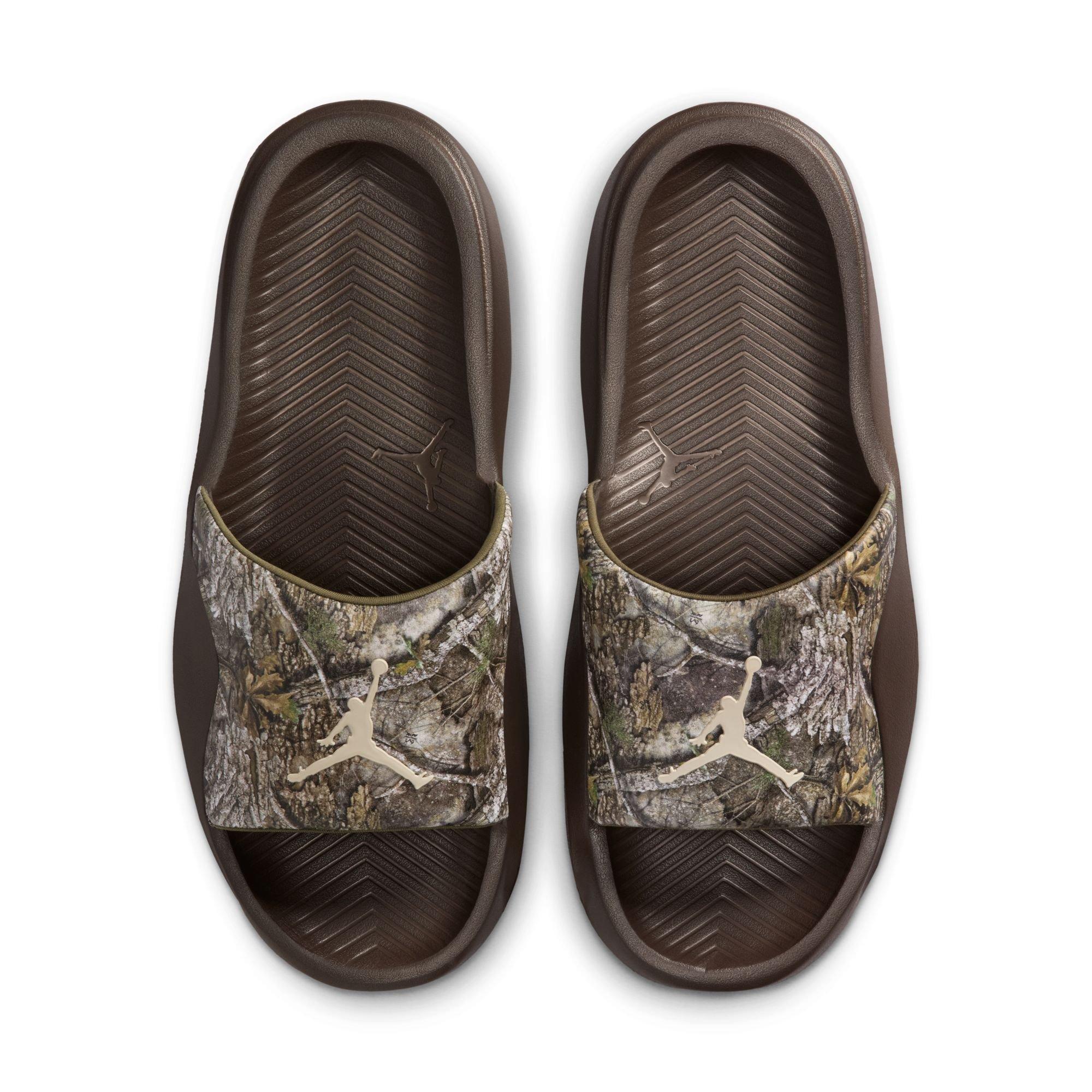 Jordan Franchise "Medium Olive/Lt Orewood Brn" Unisex Slide - OLIVE Thumbnail View 6