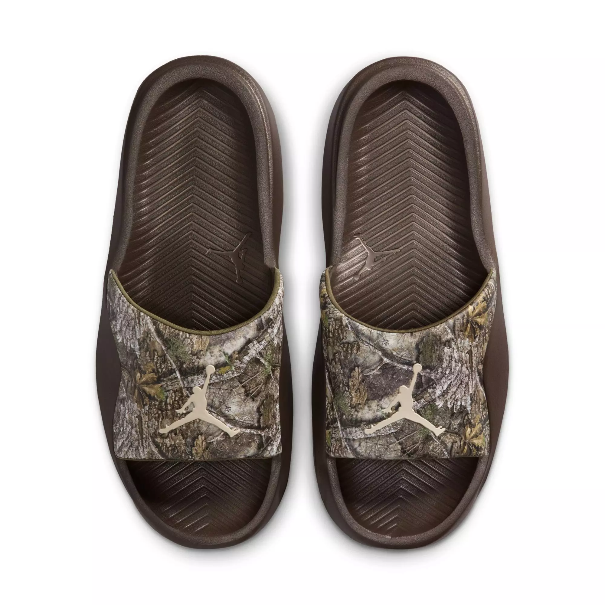 Jordan Franchise "Medium Olive/Lt Orewood Brn" Unisex Slide - OLIVE