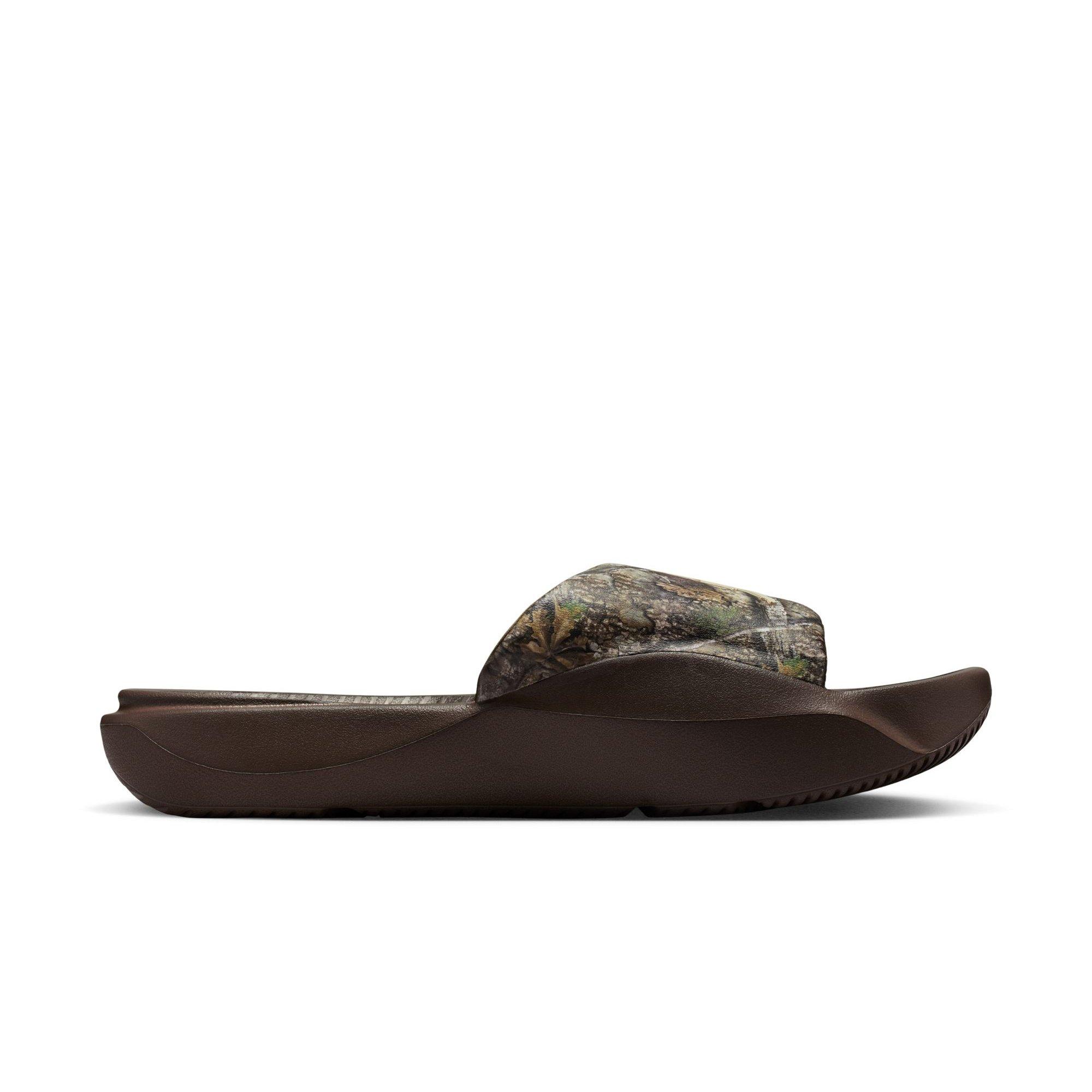 Jordan Franchise "Medium Olive/Lt Orewood Brn" Unisex Slide - OLIVE Thumbnail View 2