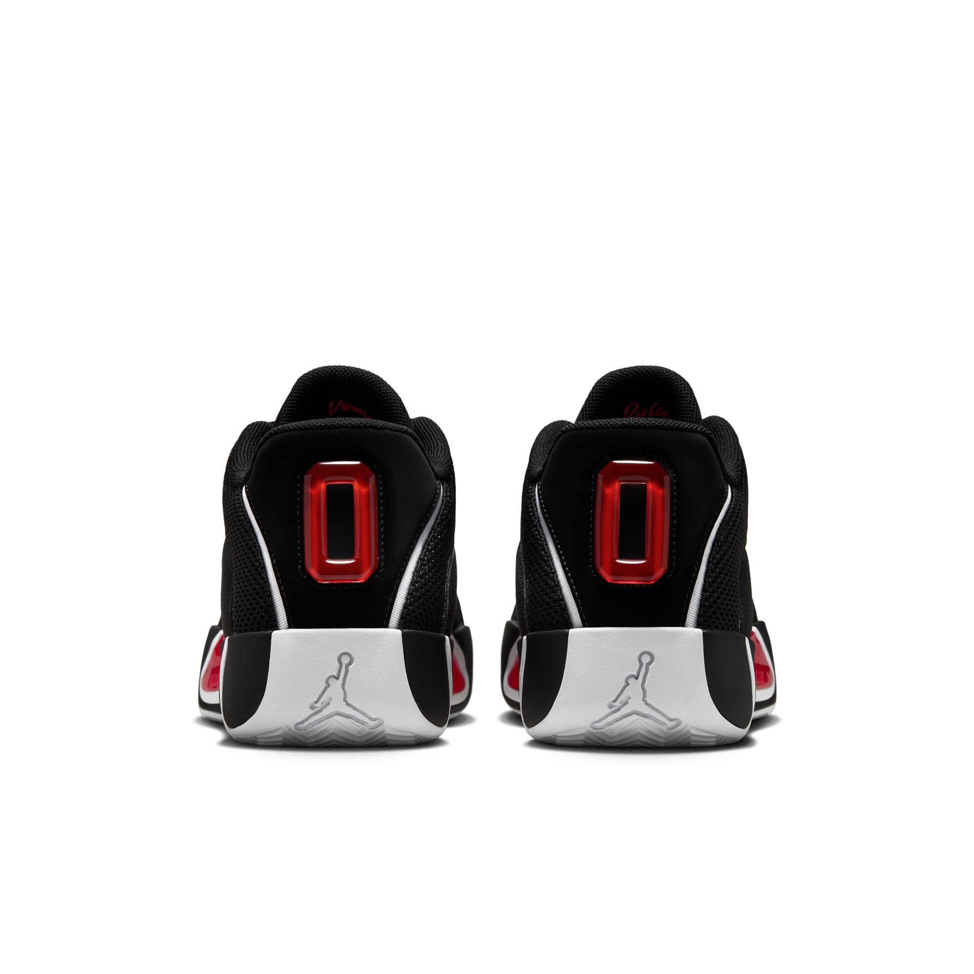 Jordan Tatum 4 "Bloodline" Men's Basketball Shoe - BLACK/UNIVERSITY RED/WHITE Thumbnail View 8