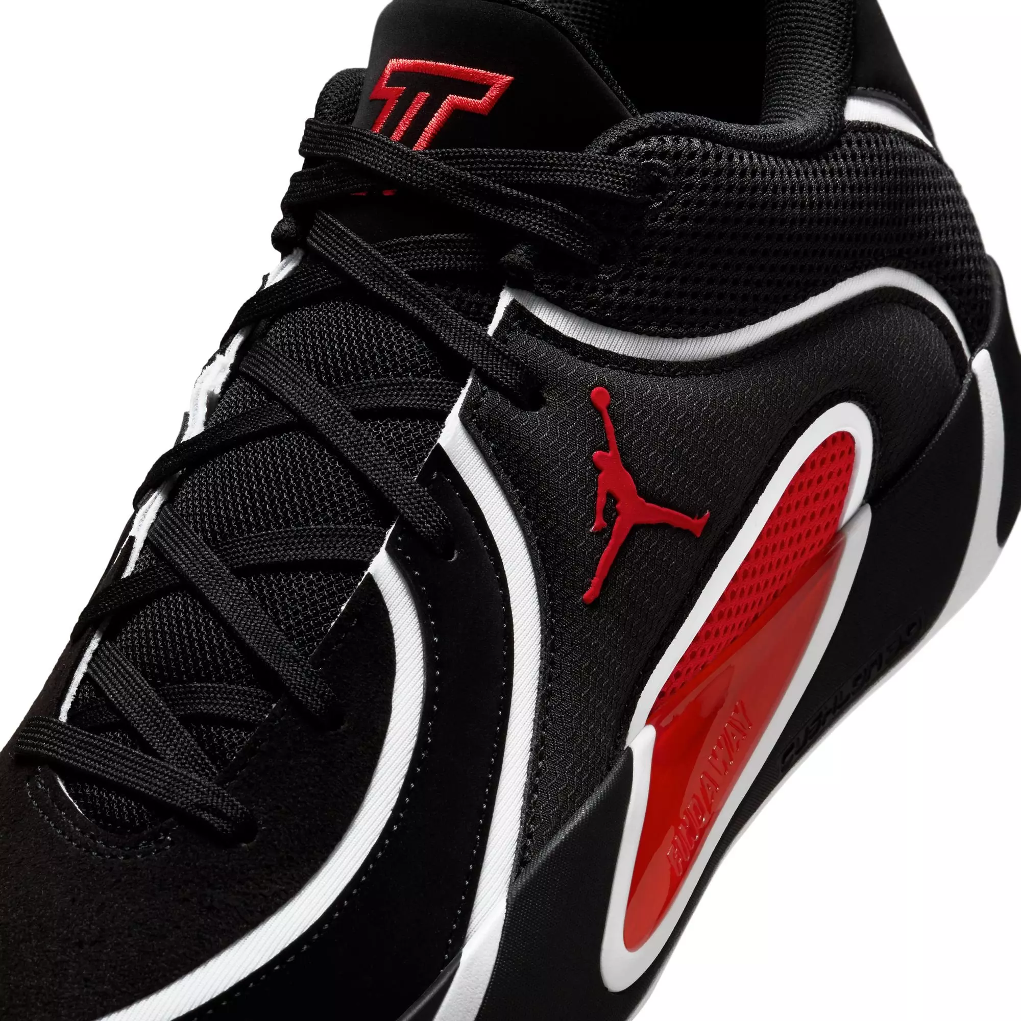 Jordan Tatum 4 "Bloodline" Men's Basketball Shoe - BLACK/UNIVERSITY RED/WHITE