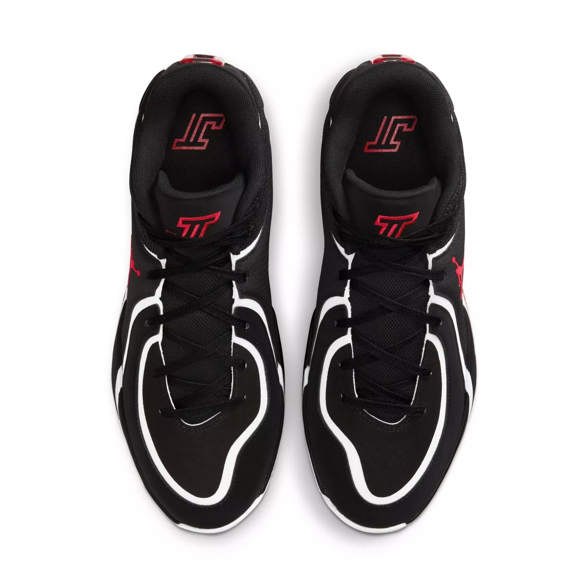 Jordan Tatum 4 "Bloodline" Men's Basketball Shoe - BLACK/UNIVERSITY RED/WHITE