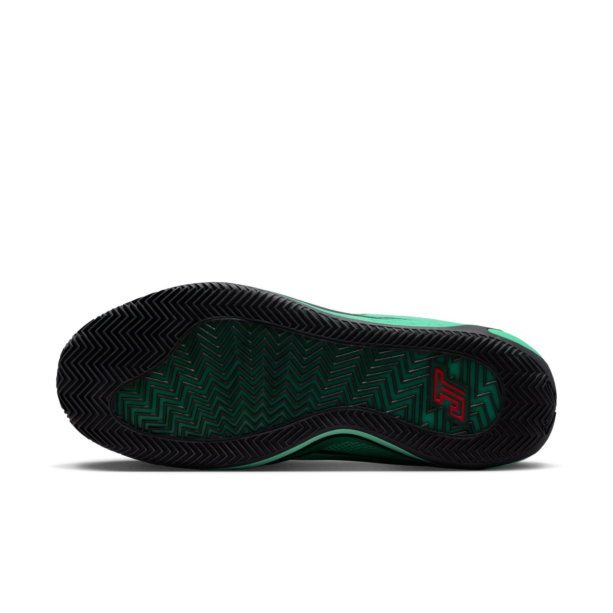 Jordan Tatum 4 "Green Glow" Men's Basketball Shoe - GREEN GLOW/BLACK/BRIGHT CRIMSON Thumbnail View 12