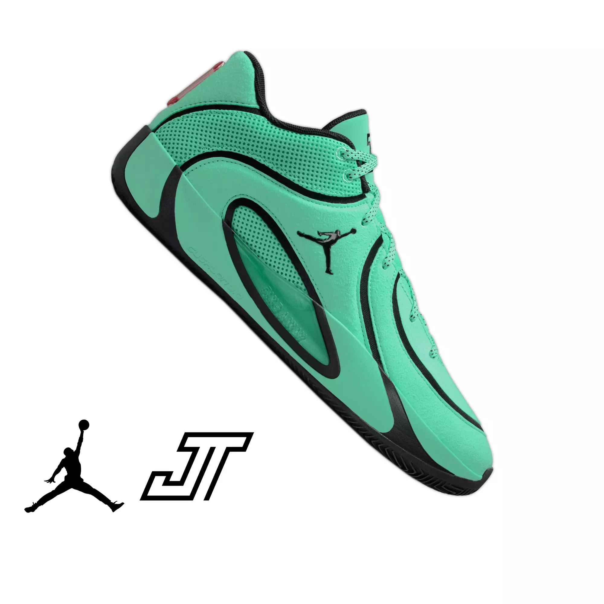Jordan Tatum 4 "Green Glow" Men's Basketball Shoe - GREEN GLOW/BLACK/BRIGHT CRIMSON