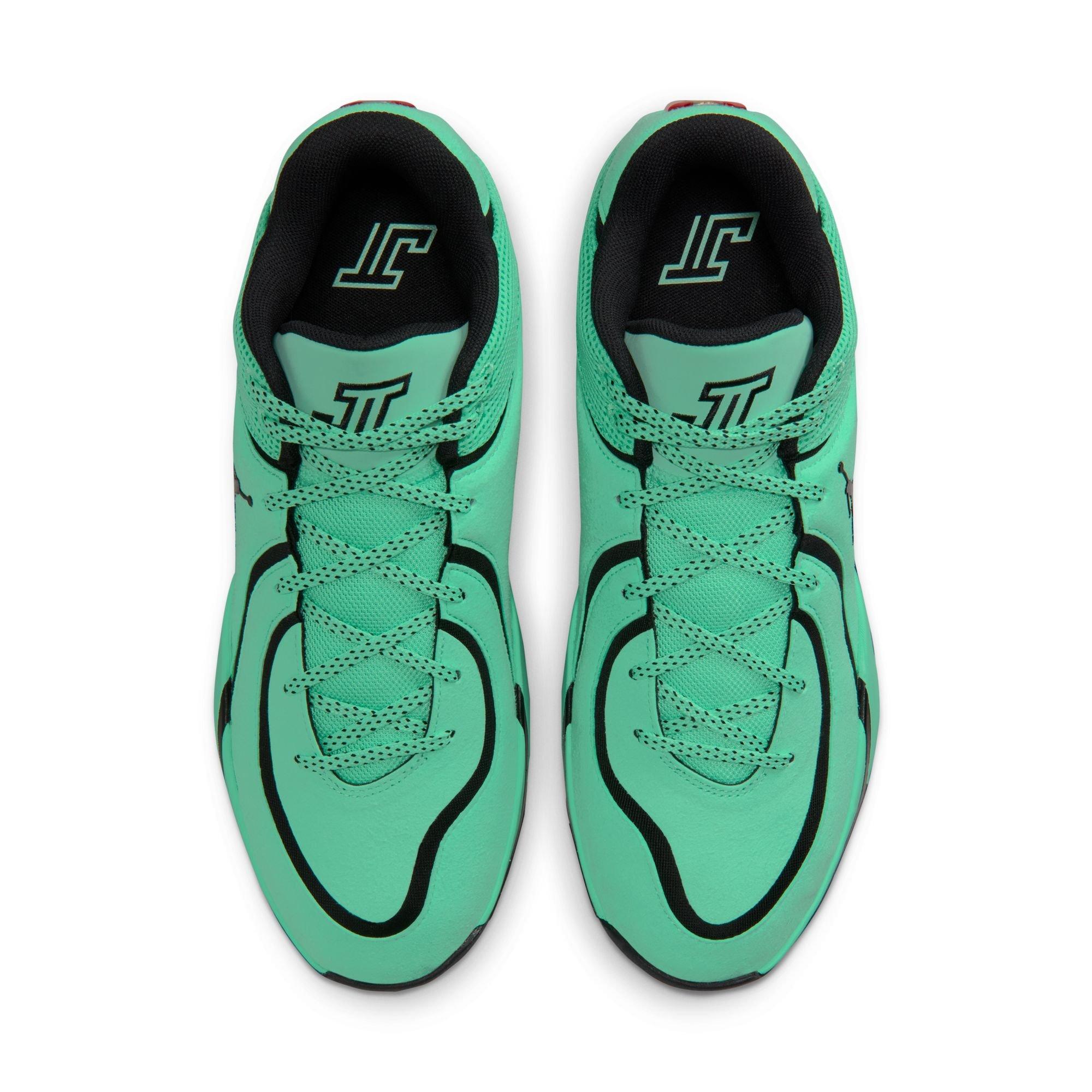 Jordan Tatum 4 "Green Glow" Men's Basketball Shoe - GREEN GLOW/BLACK/BRIGHT CRIMSON Thumbnail View 11