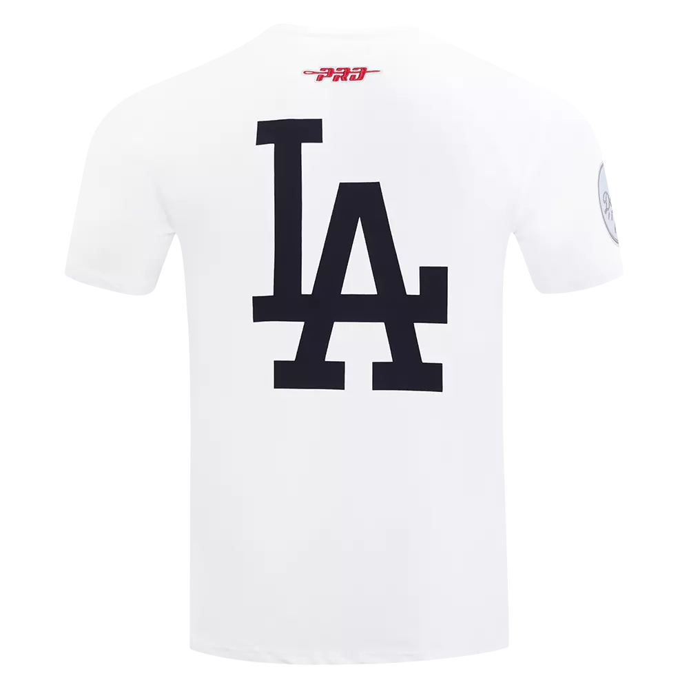 Pro Standard Los Angeles Dodgers White Cement Tee-White - WHITE