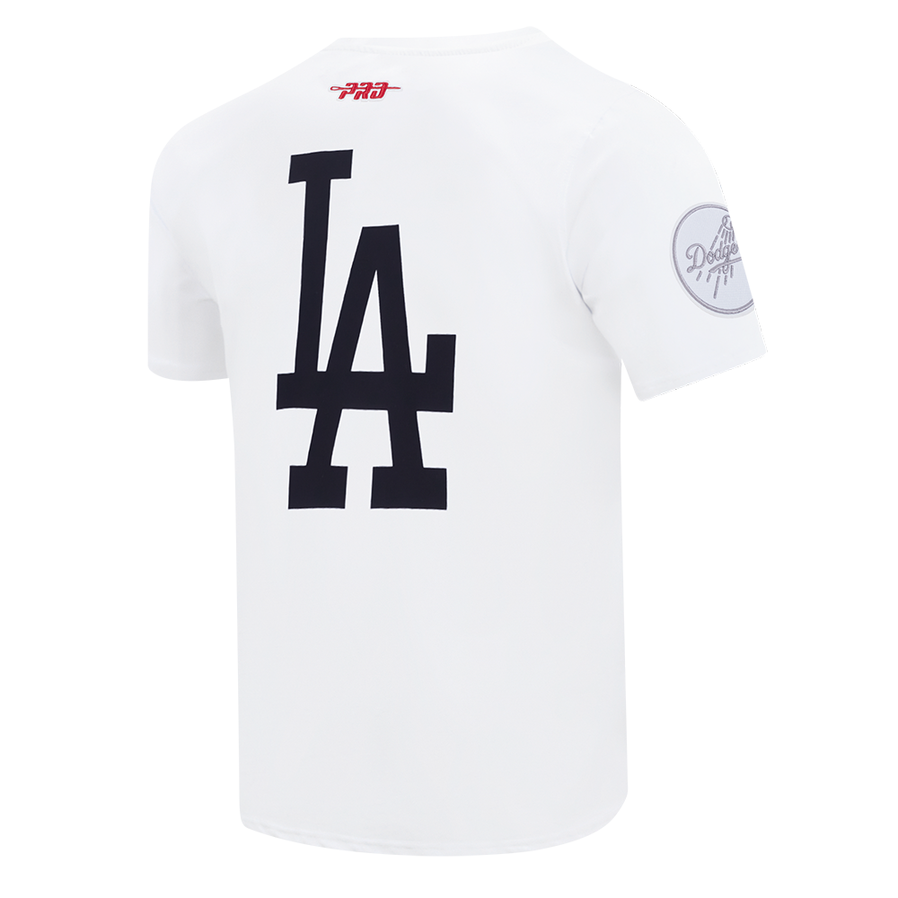 Pro Standard Los Angeles Dodgers White Cement Tee-White - WHITE Thumbnail View 4