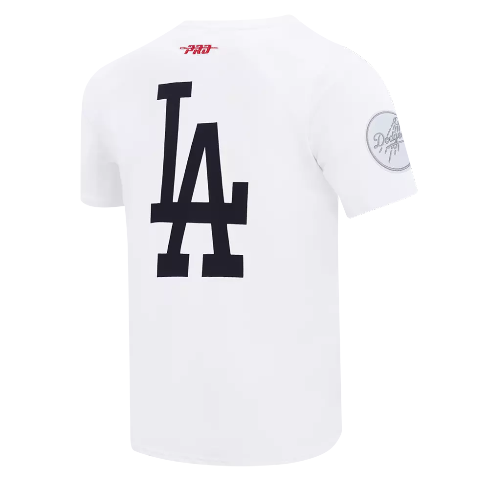 Pro Standard Los Angeles Dodgers White Cement Tee-White - WHITE