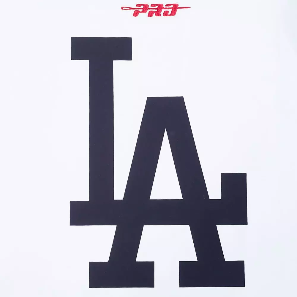 Pro Standard Los Angeles Dodgers White Cement Tee-White - WHITE