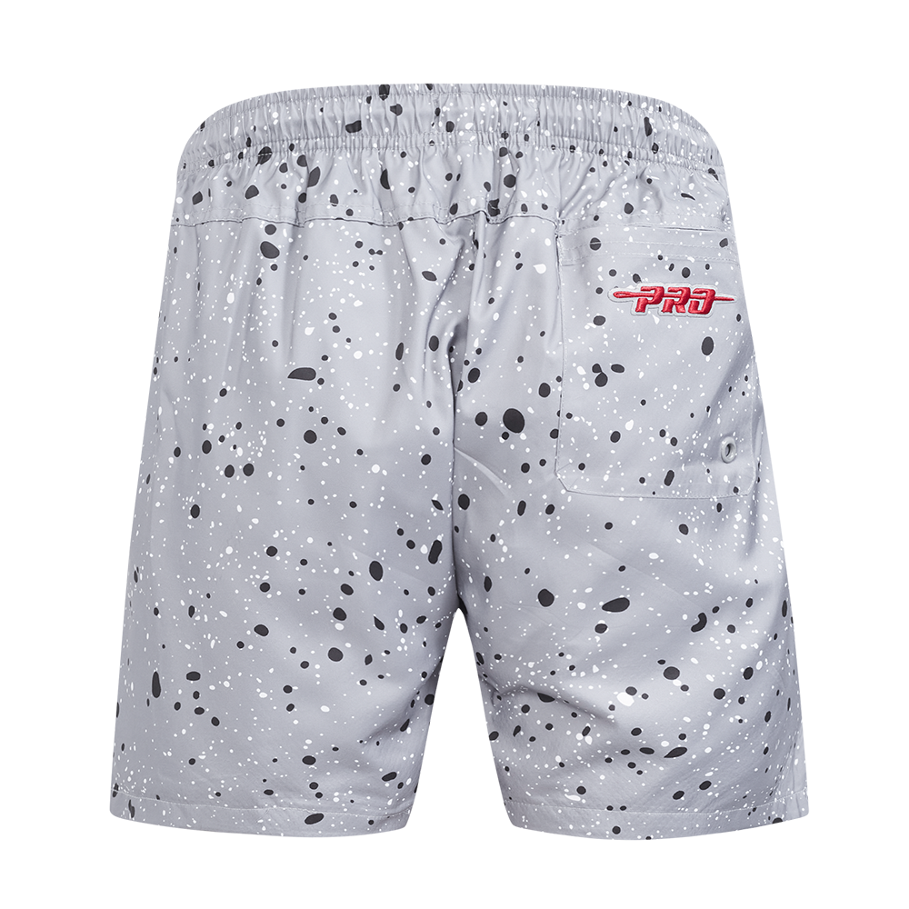 Pro Standard Kansas City Royals White Cement Shorts-Grey - GREY Thumbnail View 2