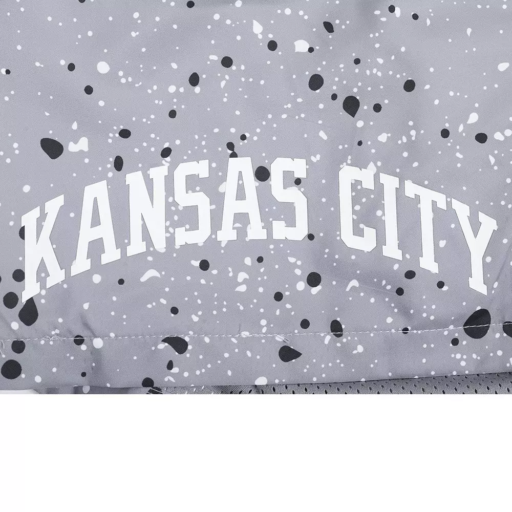 Pro Standard Kansas City Royals White Cement Shorts-Grey - GREY